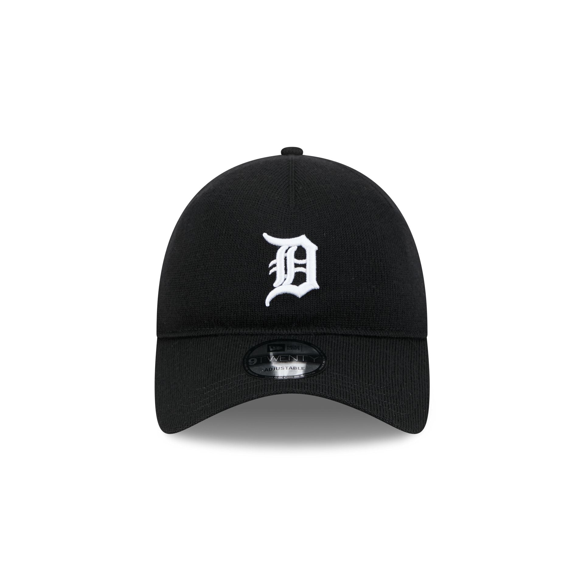 Detroit Tigers Merino Wool Black 9TWENTY Adjustable Hat