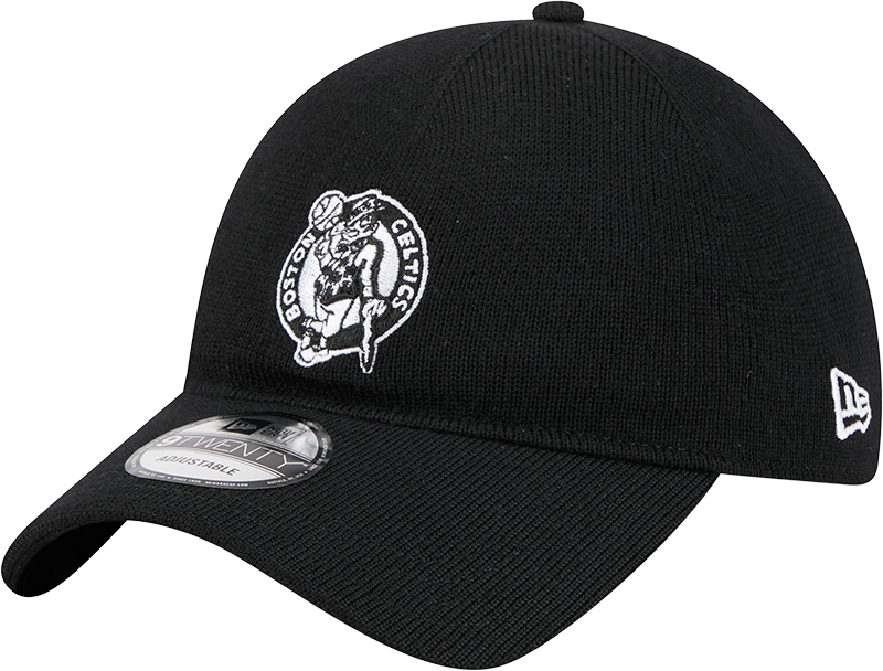 Boston Celtics Merino Wool Black 9TWENTY Adjustable Hat