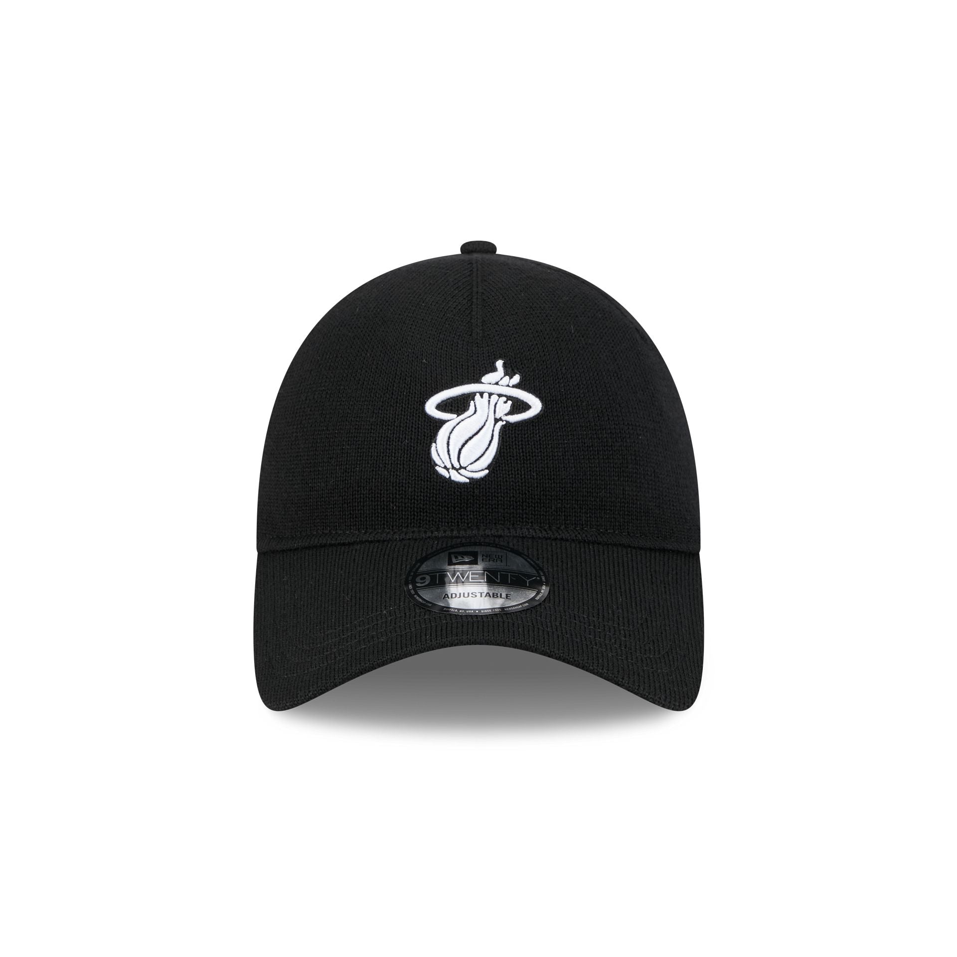 Miami Heat Merino Wool Black 9TWENTY Adjustable Hat