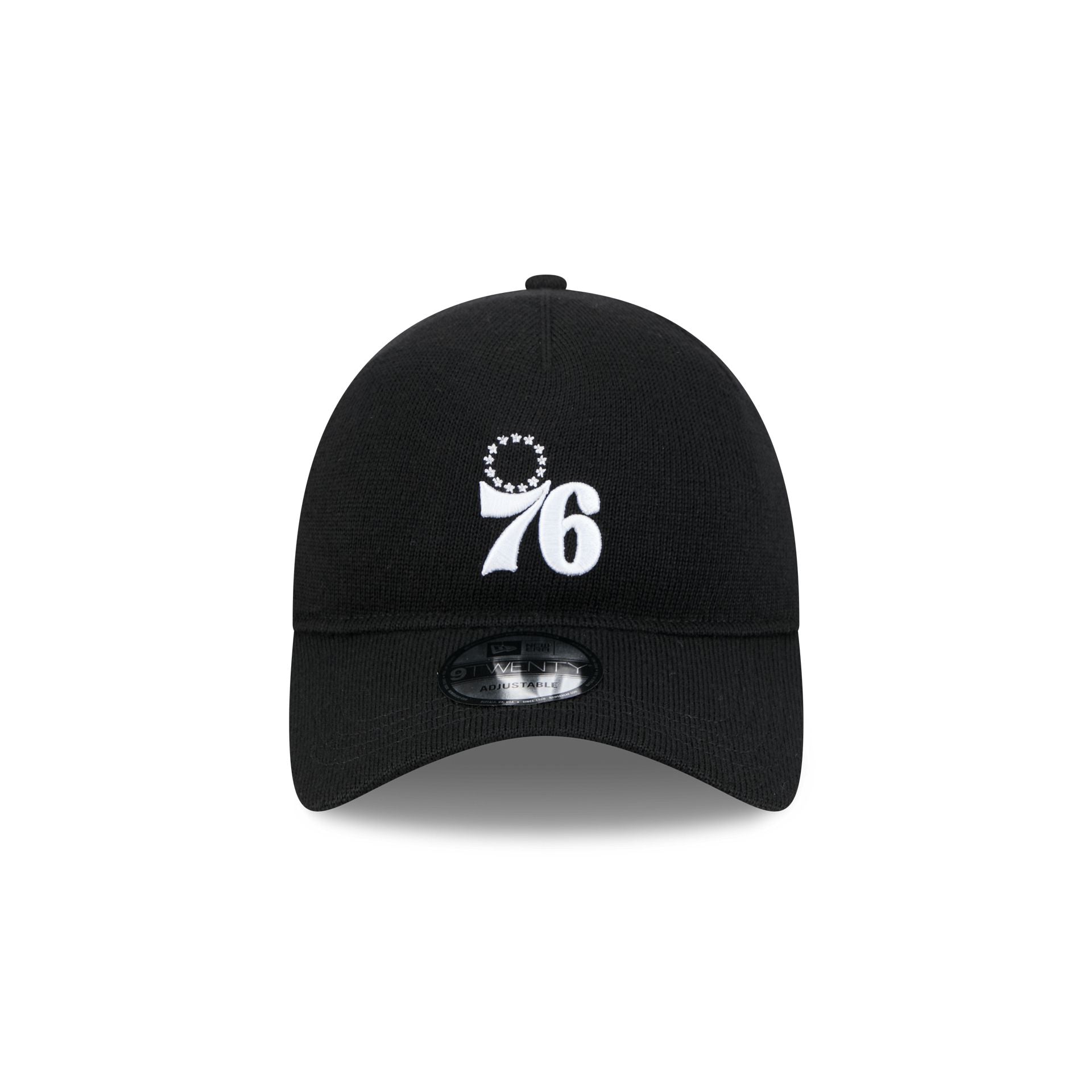 Philadelphia 76ers Merino Wool Black 9TWENTY Adjustable Hat