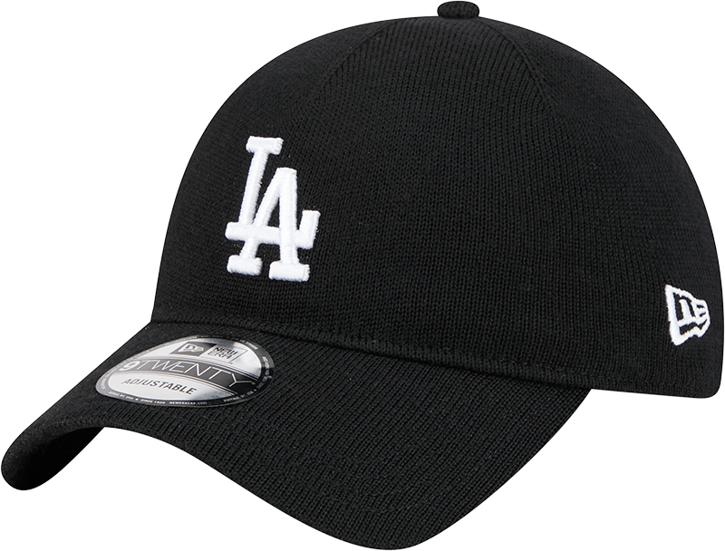 Los Angeles Dodgers Merino Wool Black 9TWENTY Adjustable Hat