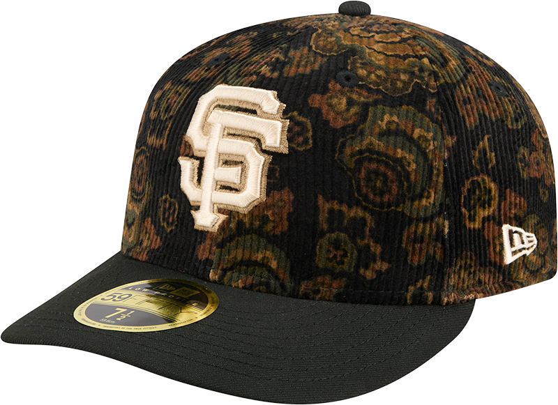 San Francisco Giants Three Looms Floral Cord Low Profile 59FIFTY Fitted Hat