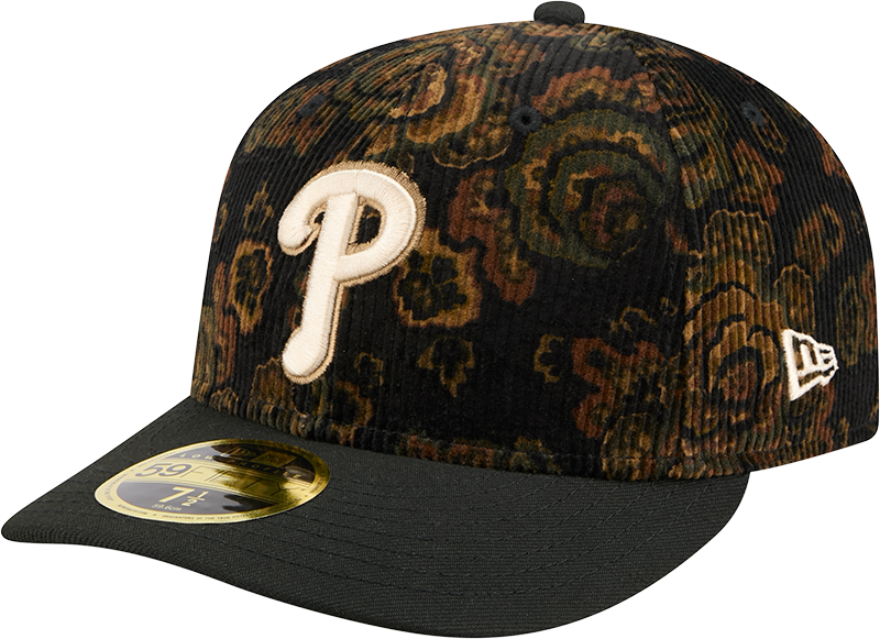 Philadelphia Phillies Three Looms Floral Cord Low Profile 59FIFTY Fitted Hat