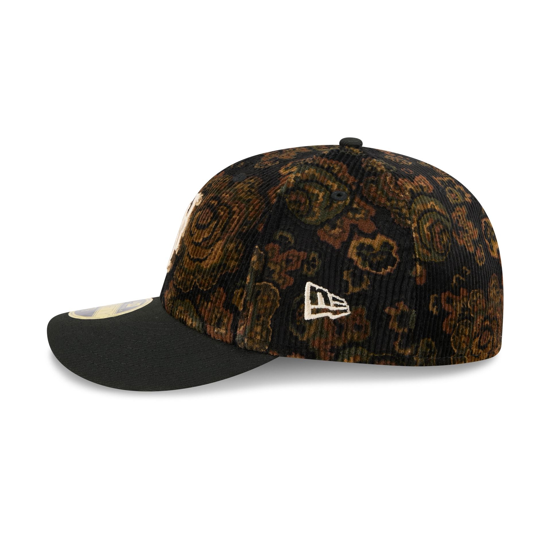 New York Mets Three Looms Floral Cord Low Profile 59FIFTY Fitted Hat
