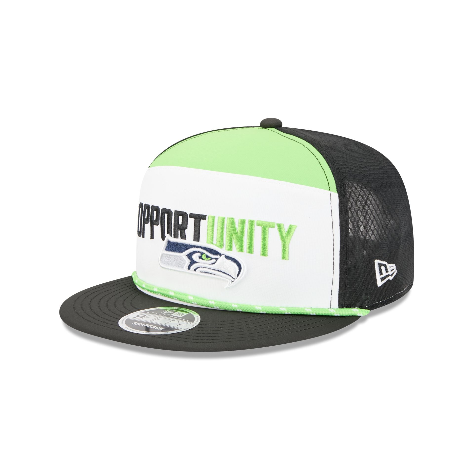 Seattle Seahawks 2025 Inspire Change Split Panel 9FIFTY Snapback Hat - Nextgenmallstore