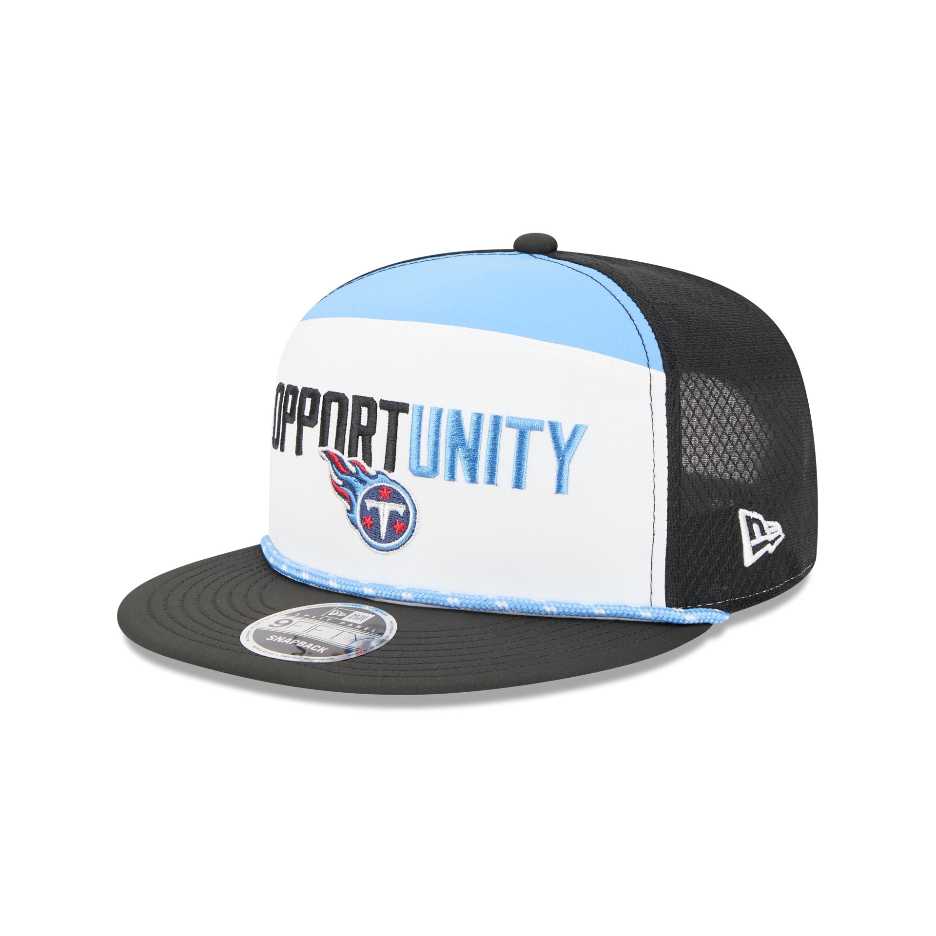 Tennessee Titans 2025 Inspire Change Split Panel 9FIFTY Snapback Hat - Nextgenmallstore