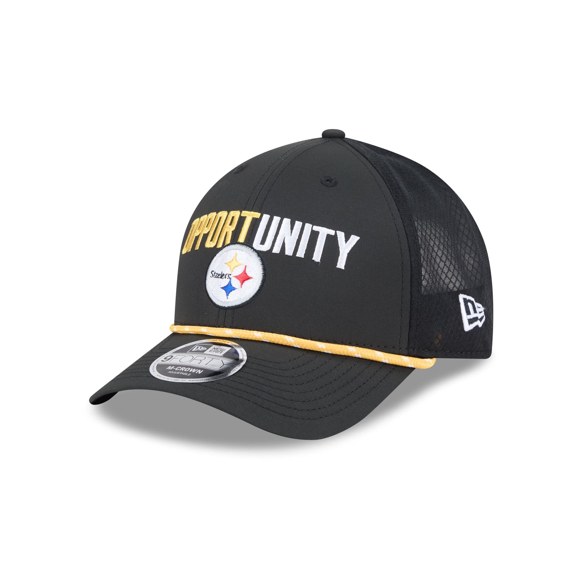 Pittsburgh Steelers 2025 Inspire Change 9FORTY M-Crown Snapback Hat - Nextgenmallstore