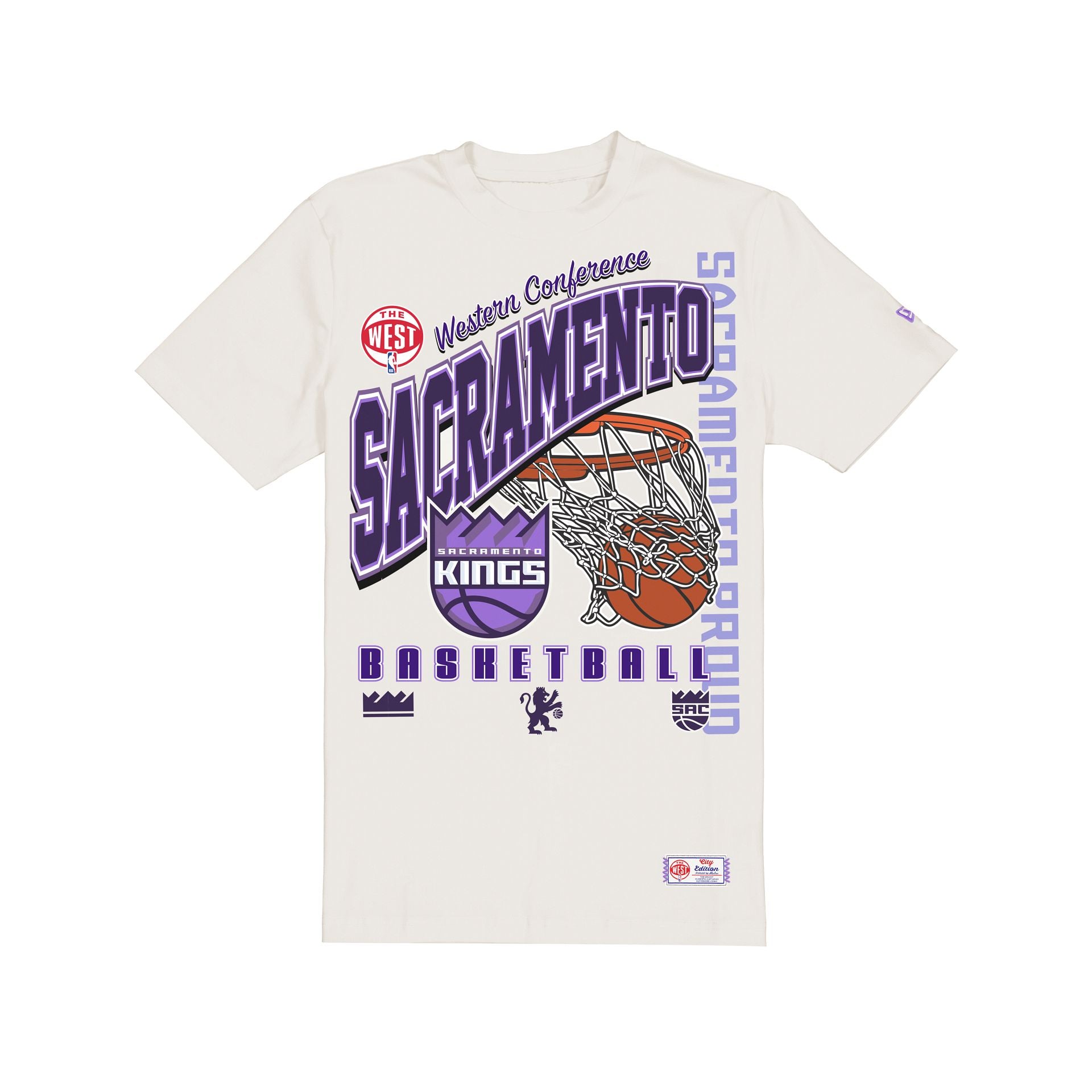 Sacramento Kings 2025 City Edition Stone T-Shirt - Nextgenmallstore