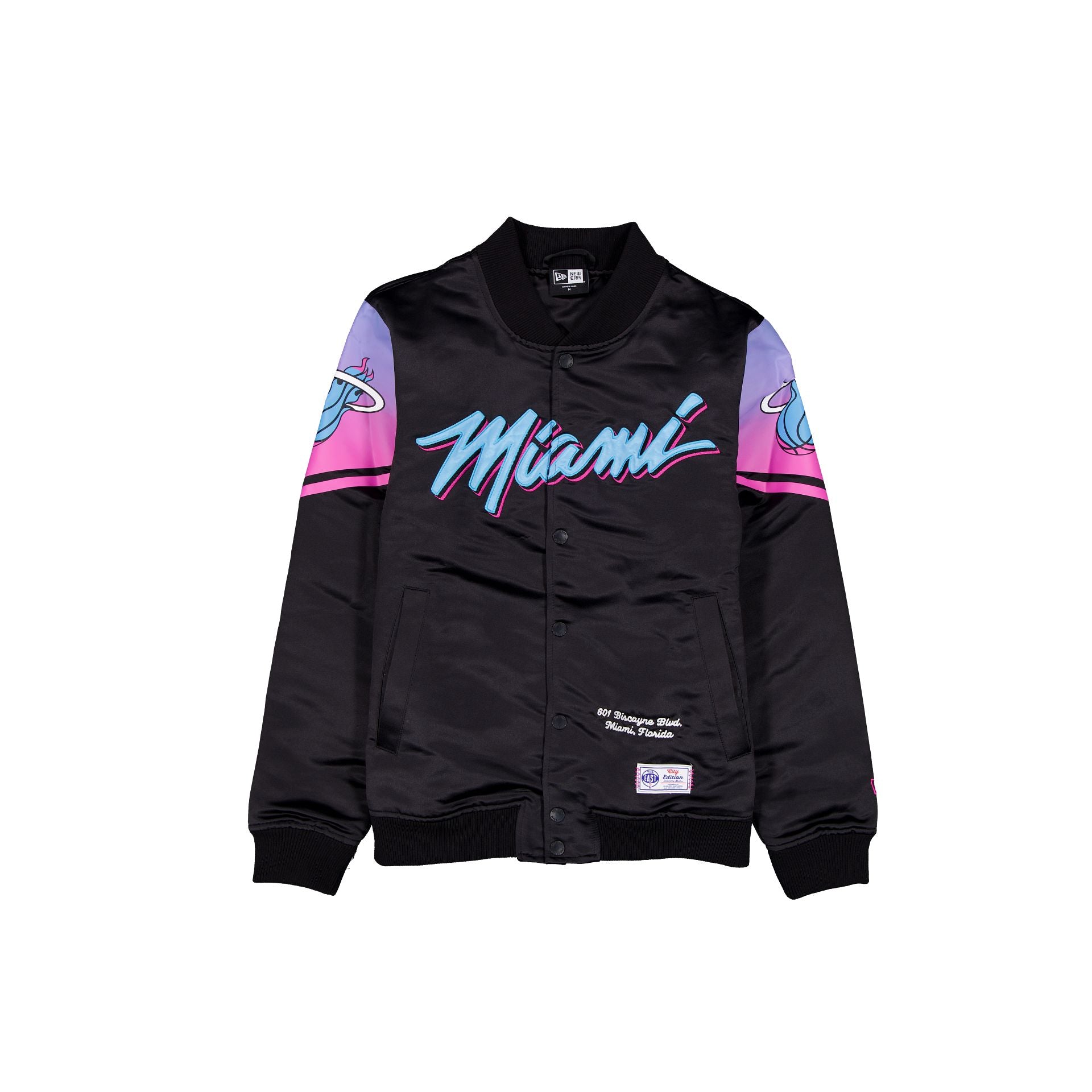 Miami Heat 2025 City Edition Black Jacket - Nextgenmallstore