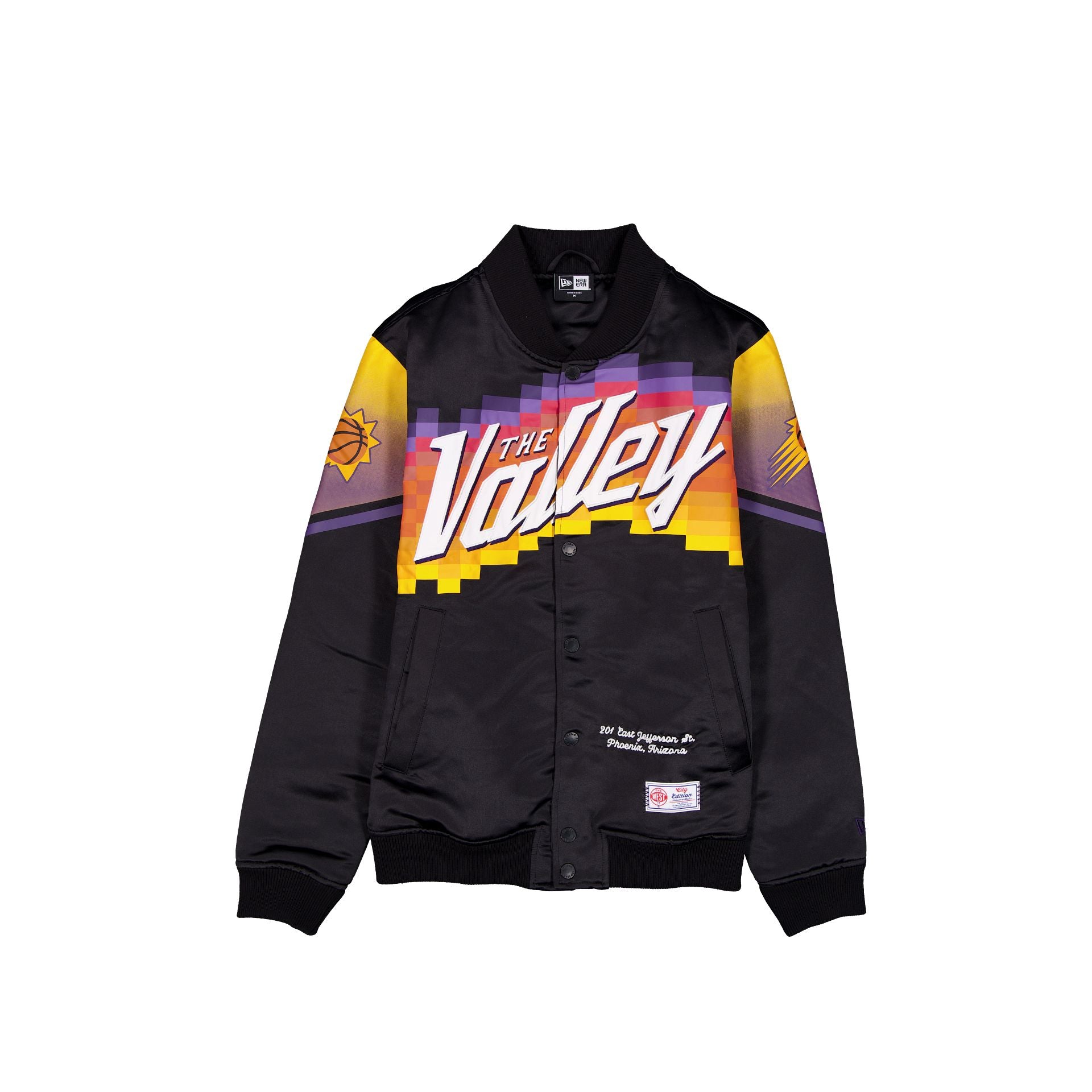 Phoenix Suns 2025 City Edition Black Jacket - Nextgenmallstore