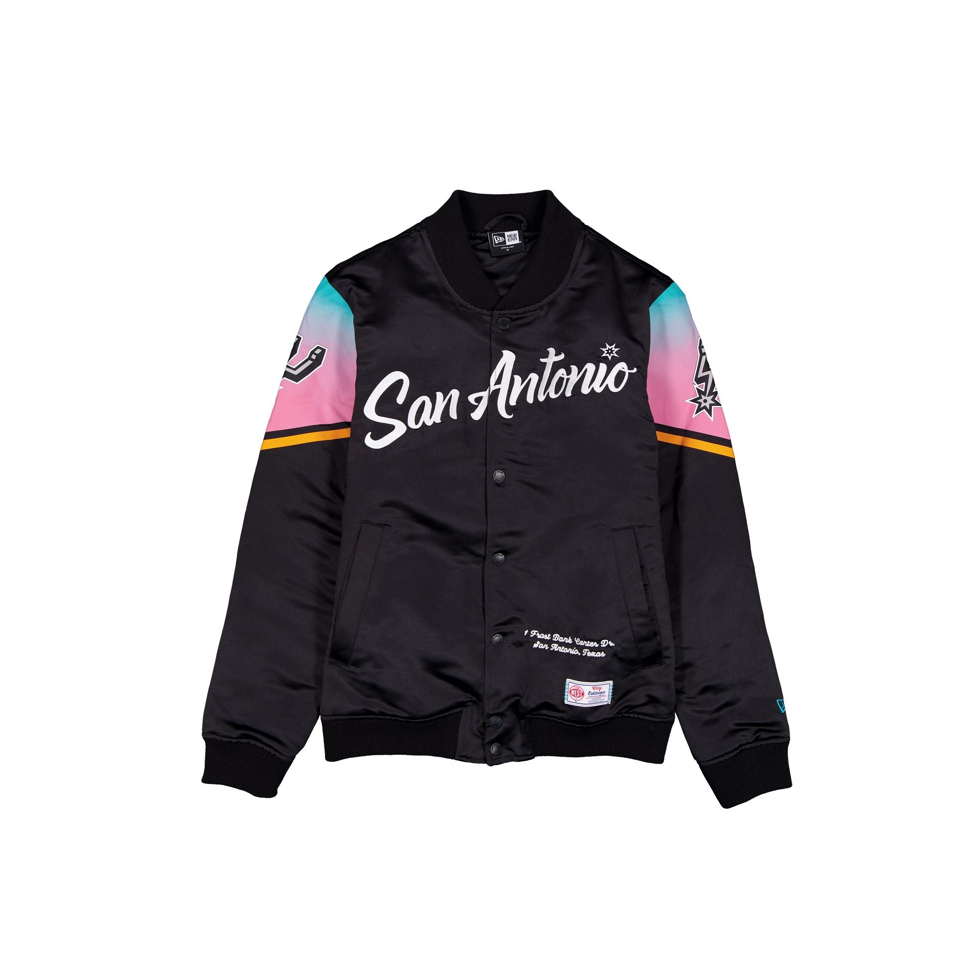San Antonio Spurs 2025 City Edition Black Jacket - Nextgenmallstore