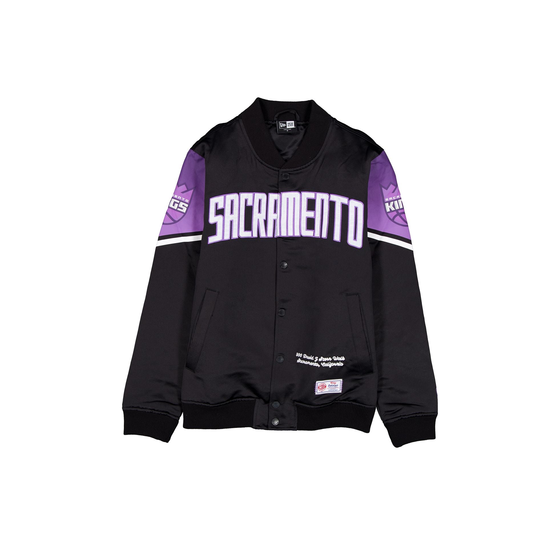 Sacramento Kings 2025 City Edition Black Jacket - Nextgenmallstore