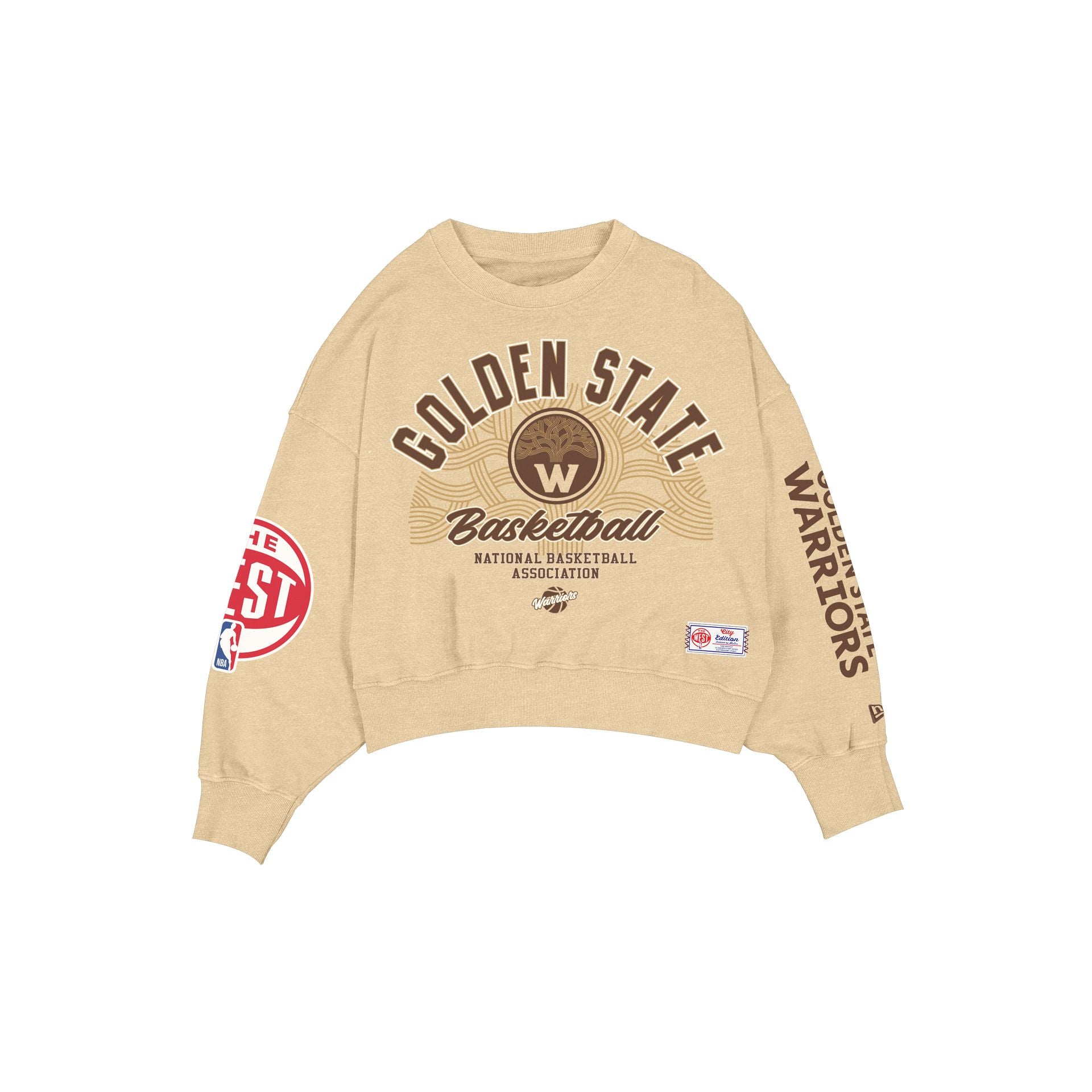 Golden State Warriors 2025 City Edition Women's Crewneck - Nextgenmallstore