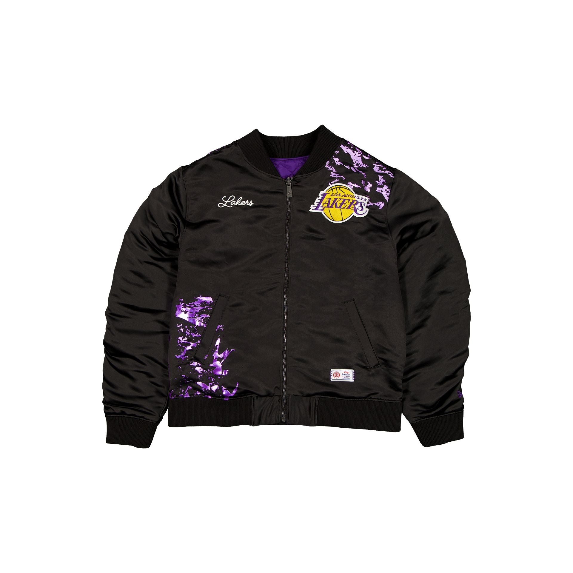Los Angeles Lakers 2025 City Edition Women's Black Jacket - Nextgenmallstore