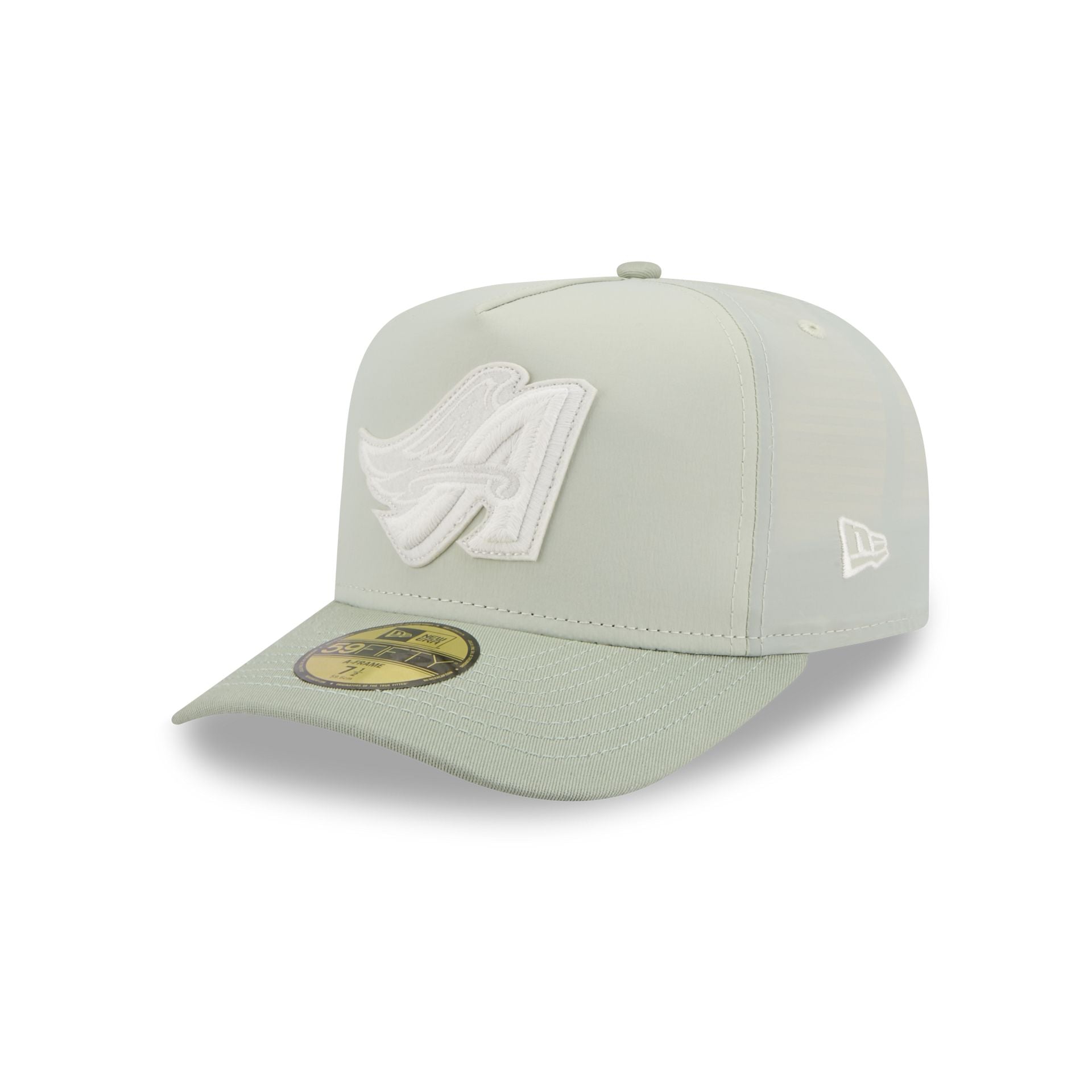 Los Angeles Angels Crinkle 59FIFTY A-Frame Fitted Hat - Nextgenmallstore