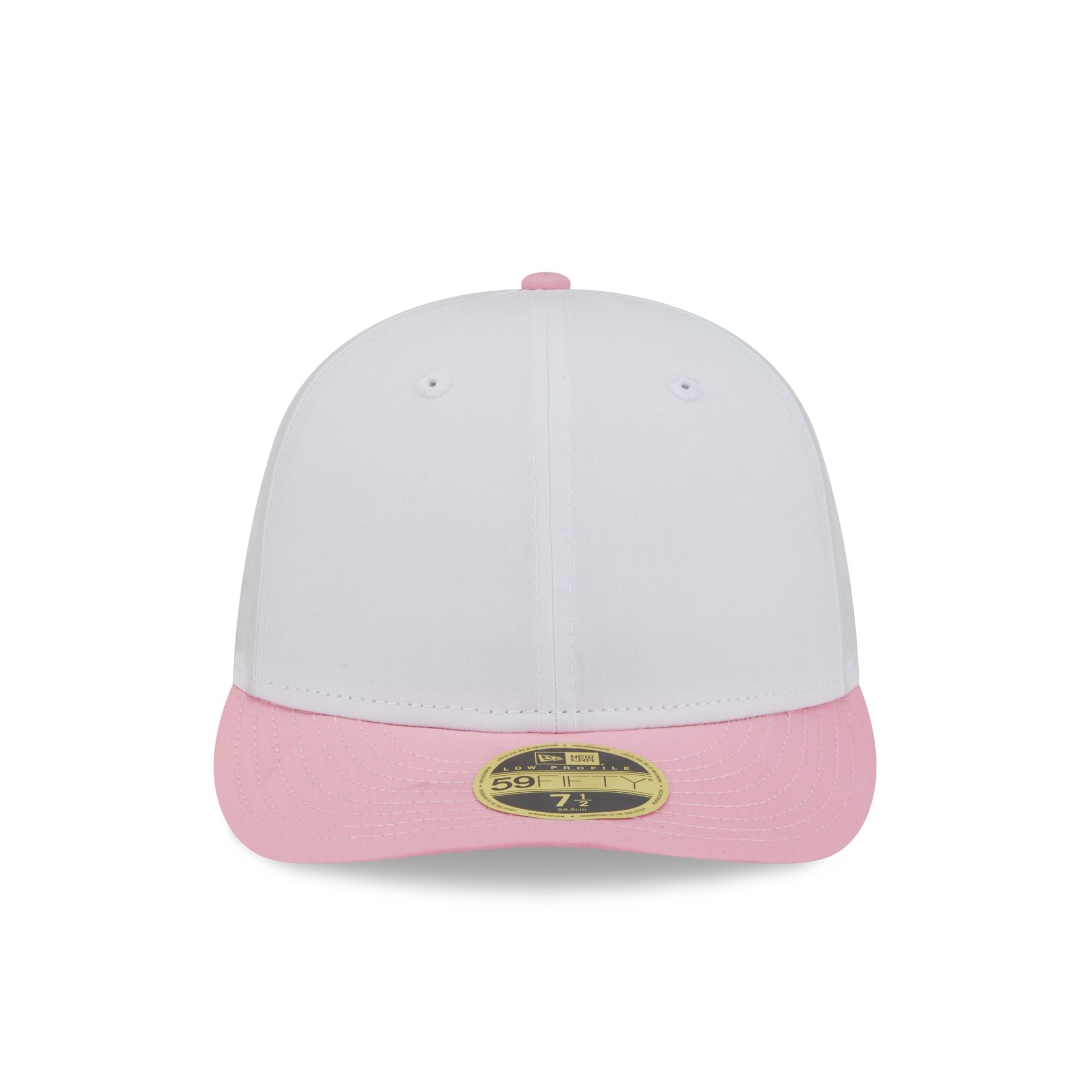 Nextgenmallstore Cotton Nylon Pink Visor Low Profile 59FIFTY Fitted Hat