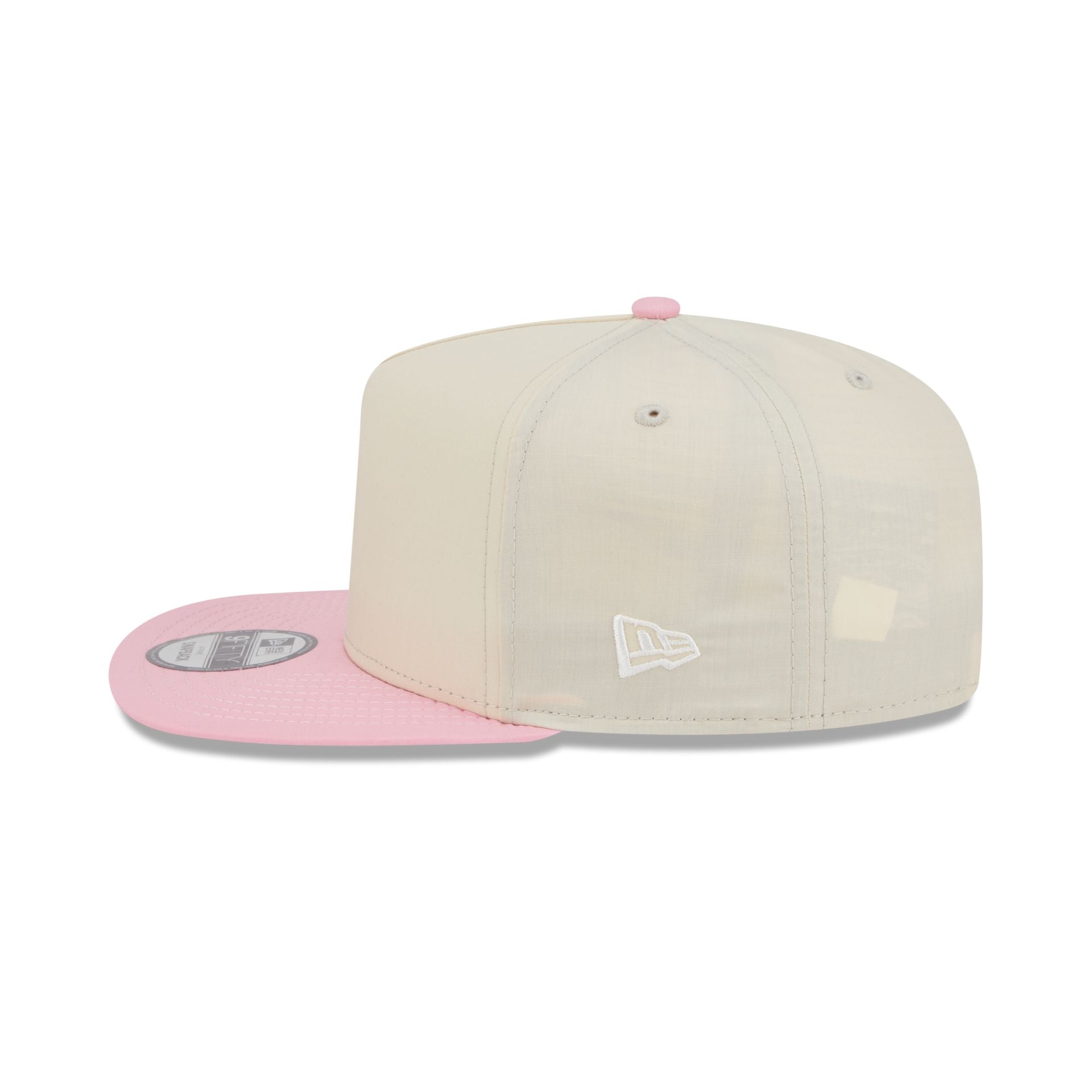 Nextgenmallstore Cotton Nylon Pink Visor 9FIFTY A-Frame Snapback Hat