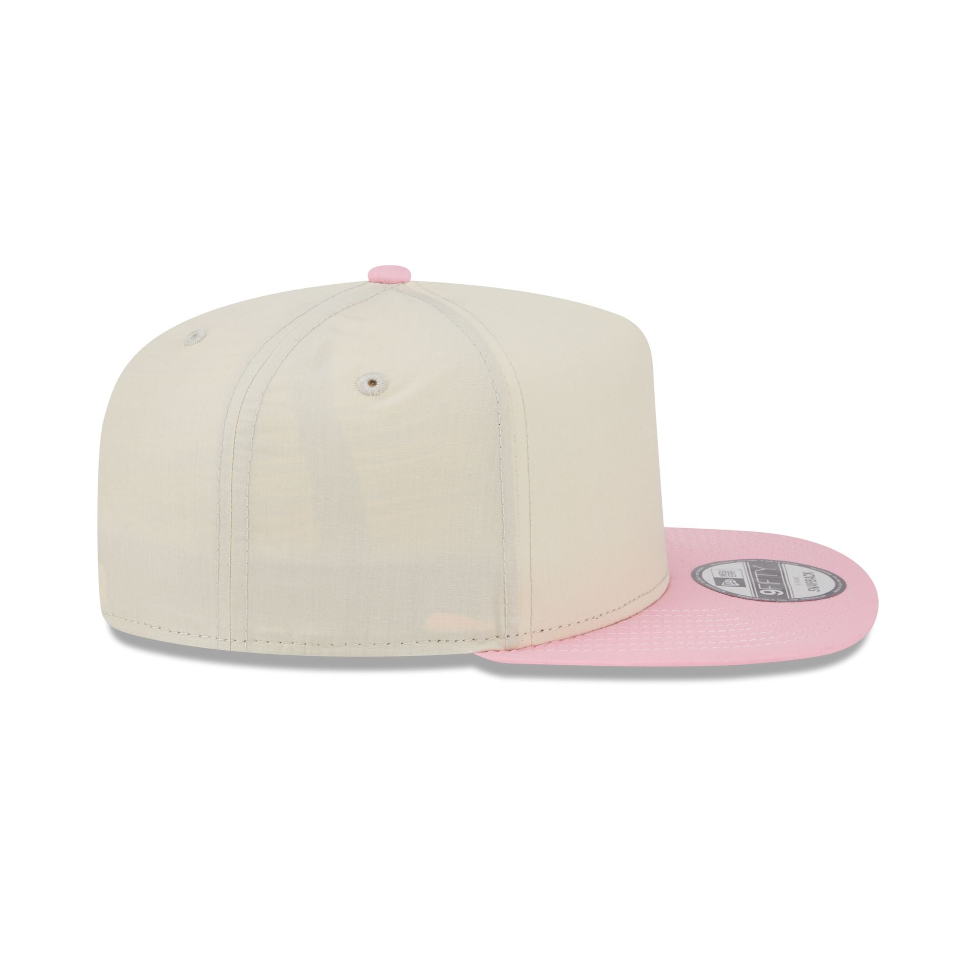 Nextgenmallstore Cotton Nylon Pink Visor 9FIFTY A-Frame Snapback Hat