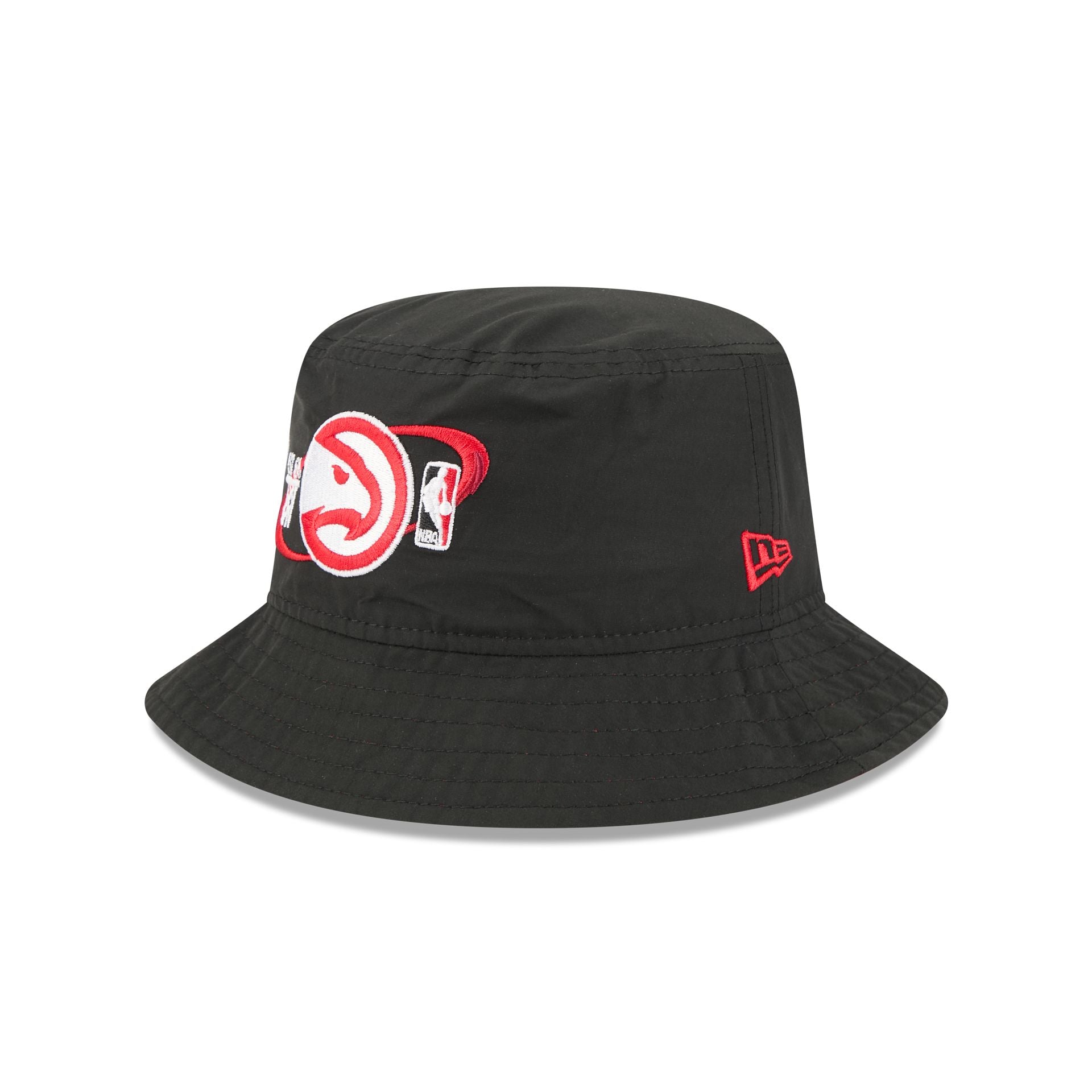 Atlanta Hawks Nylon Logo Bucket Hat - Nextgenmallstore
