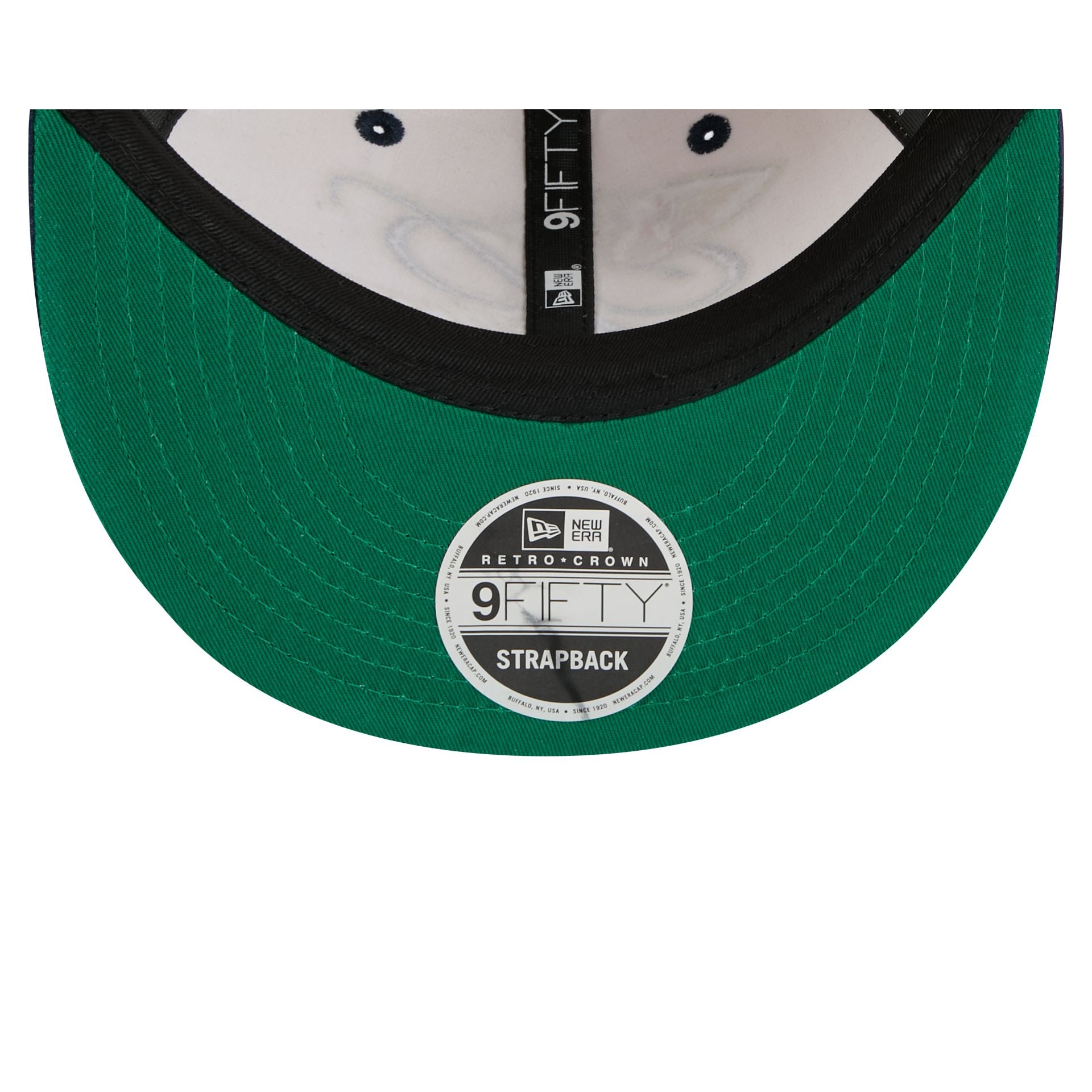 New Orleans Pelicans Pinstripe Script Retro Crown 9FIFTY Adjustable Hat