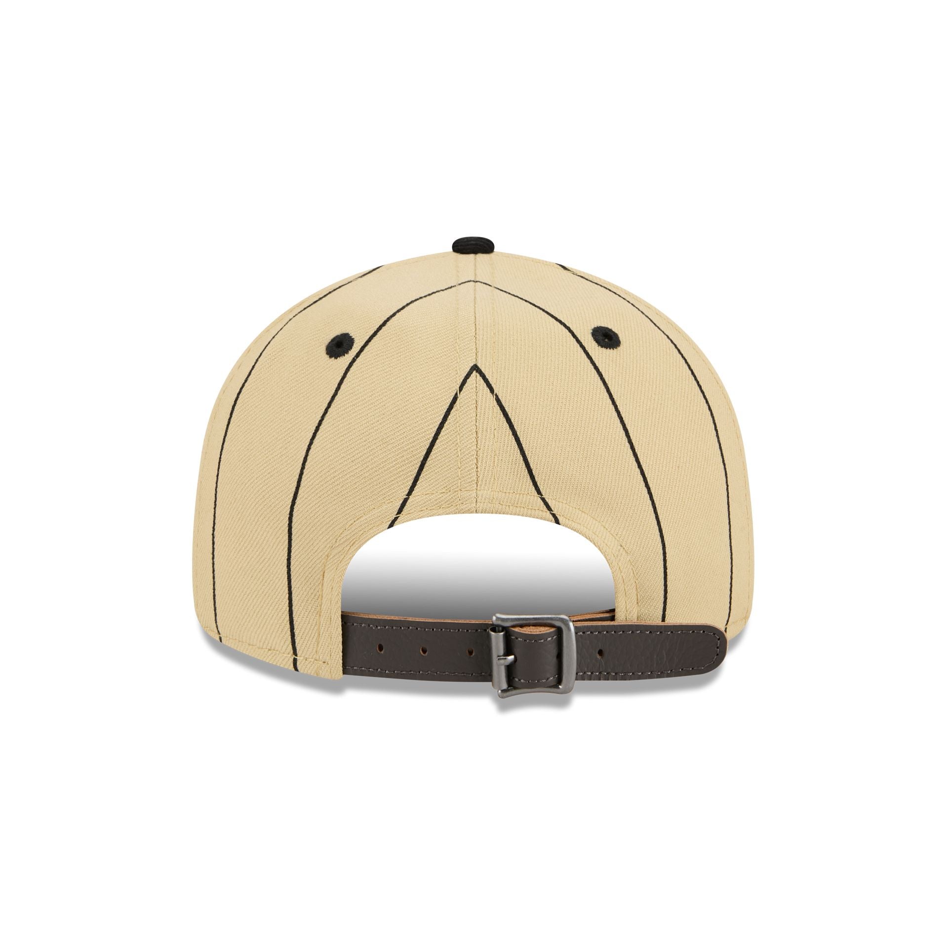 Brooklyn Nets Pinstripe Script Retro Crown 9FIFTY Adjustable Hat