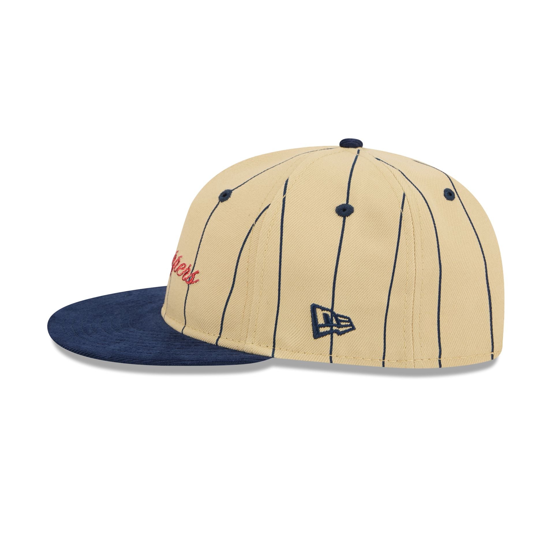 Los Angeles Clippers Pinstripe Script Retro Crown 9FIFTY Adjustable Hat