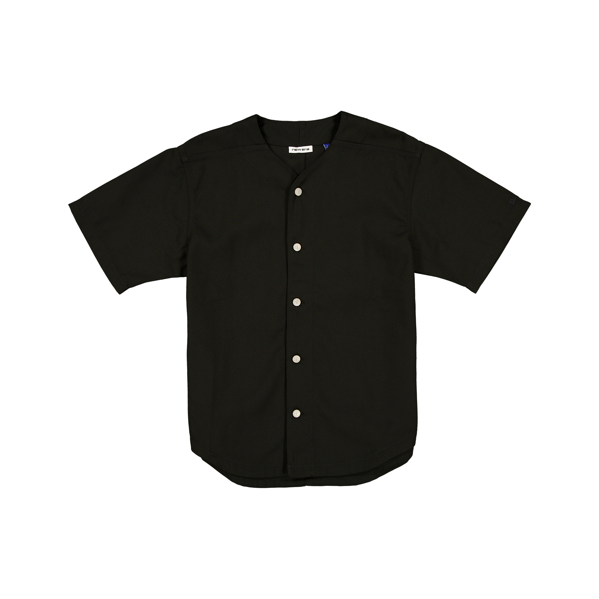 New Era Branded Black Baseball Jersey - Nextgenmallstore