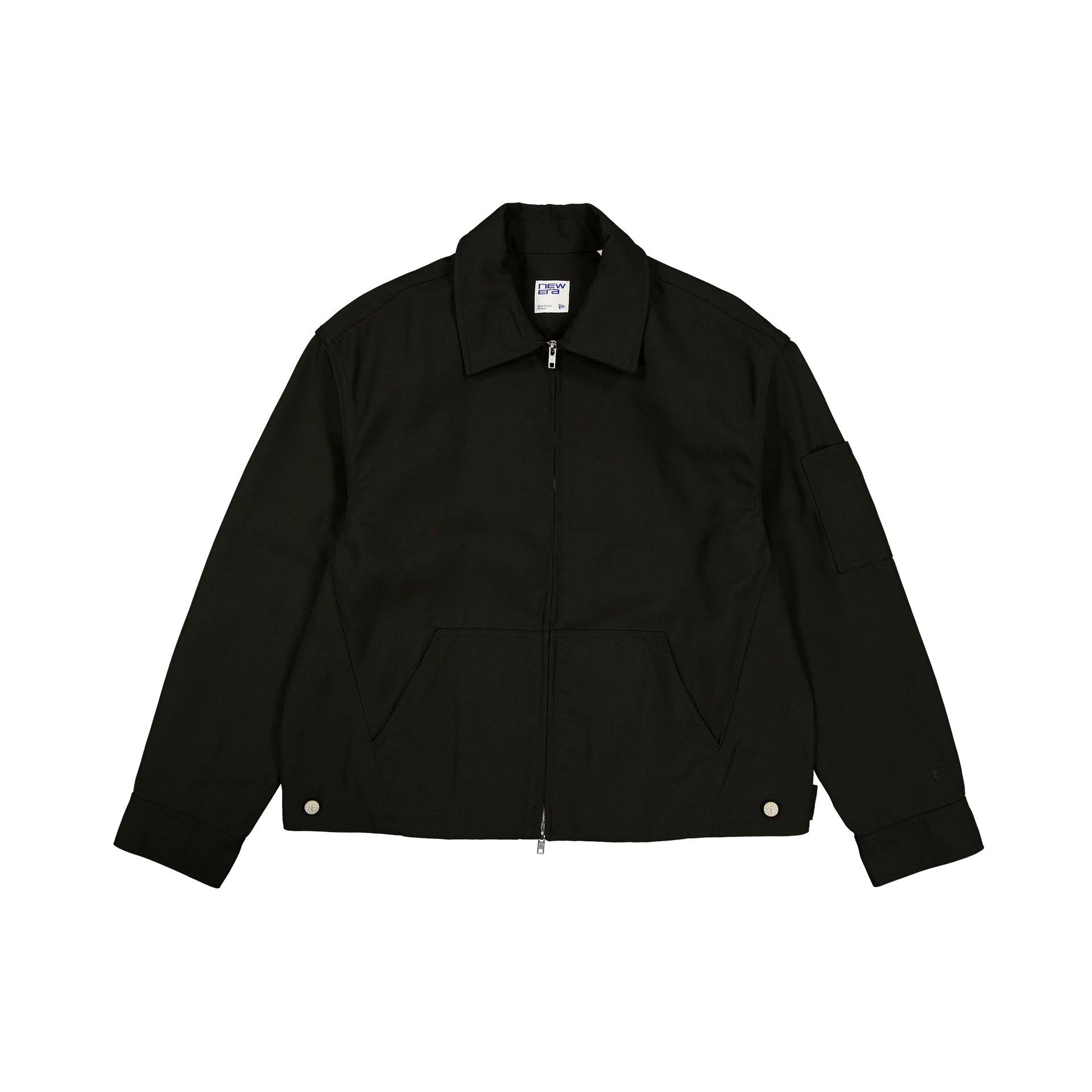 New Era Branded Black Garage Jacket - Nextgenmallstore