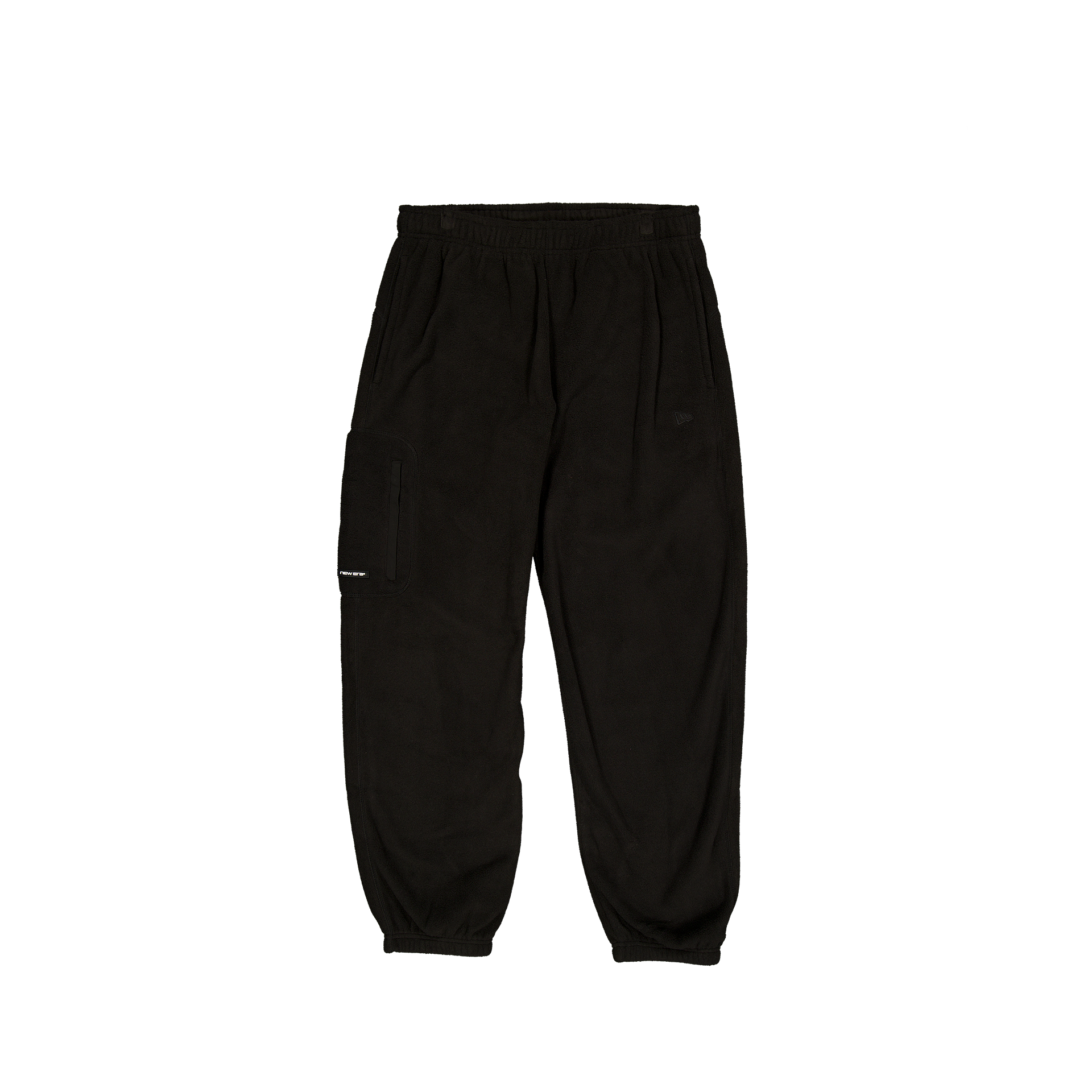 New Era Branded Polar Black Fleece Pants - Nextgenmallstore