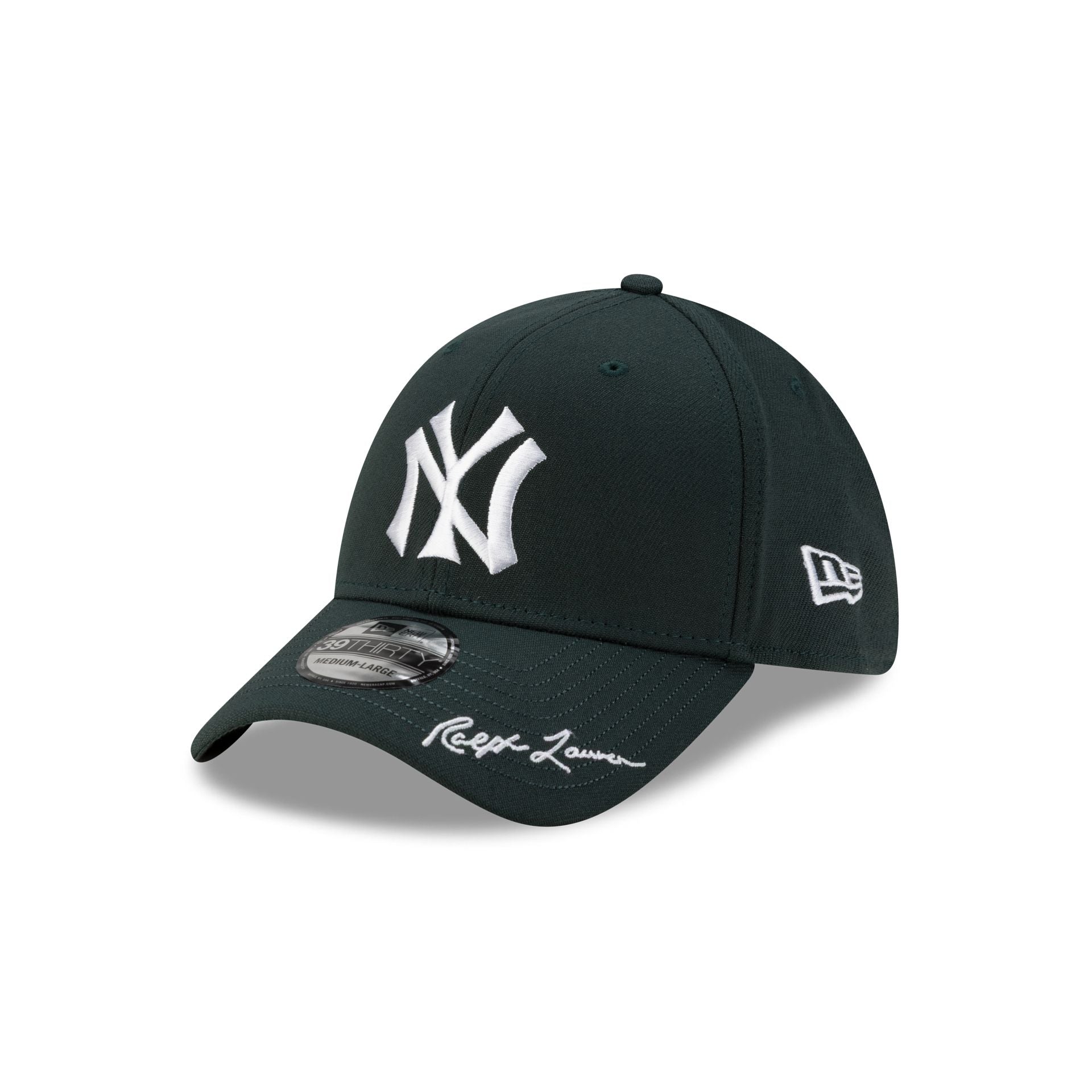 Ralph Lauren x New York Yankees Dark Green 39THIRTY Stretch Fit Hat - Nextgenmallstore