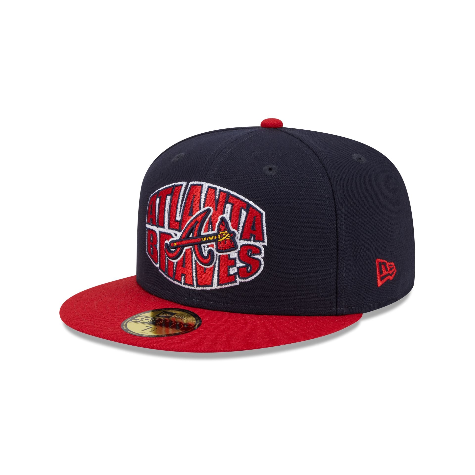 Atlanta Braves Classic Tones 59FIFTY Fitted Hat - Nextgenmallstore