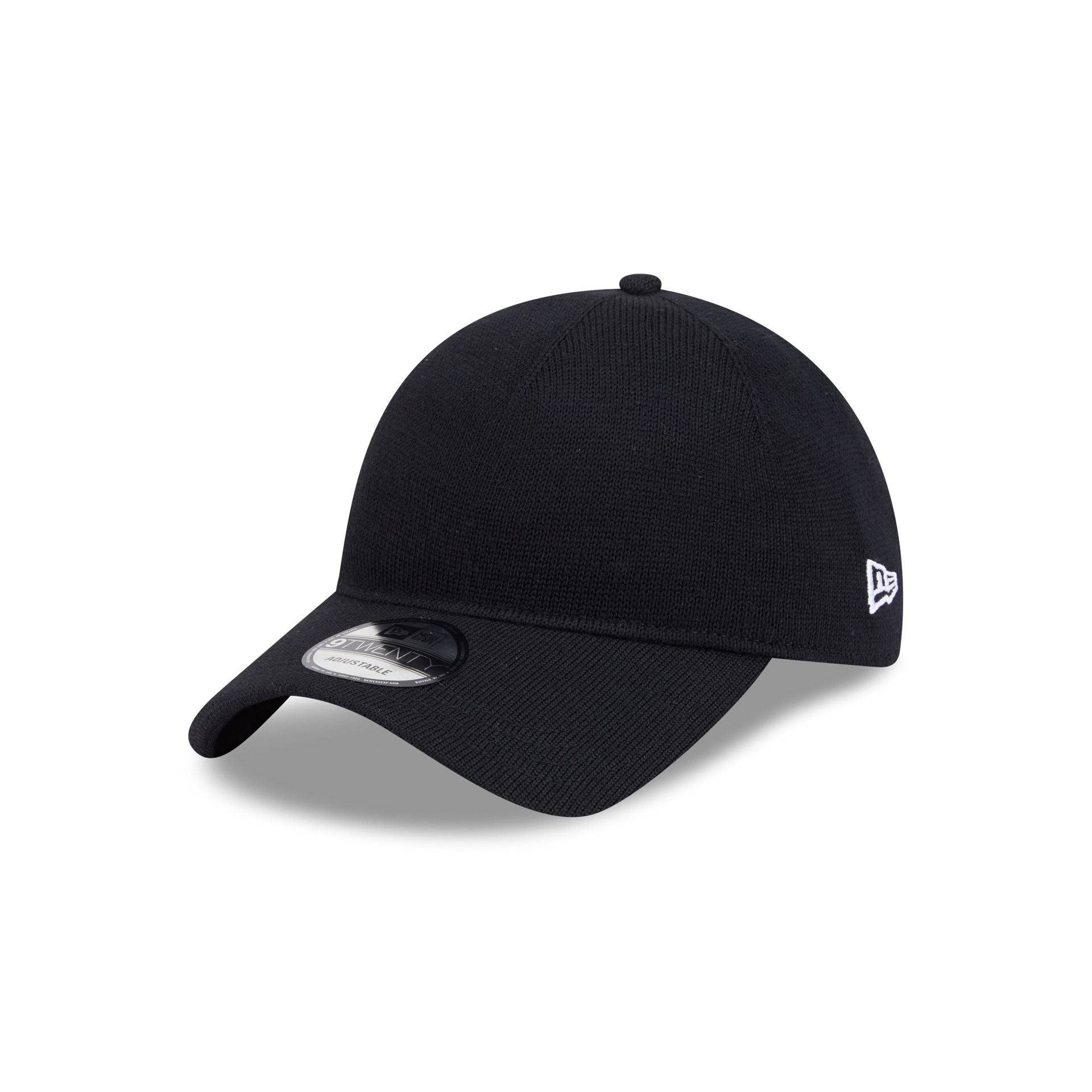 New Era Cap Merino Wool Black 9TWENTY Adjustable Hat - Nextgenmallstore