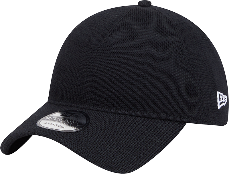 Nextgenmallstore Merino Wool Black 9TWENTY Adjustable Hat