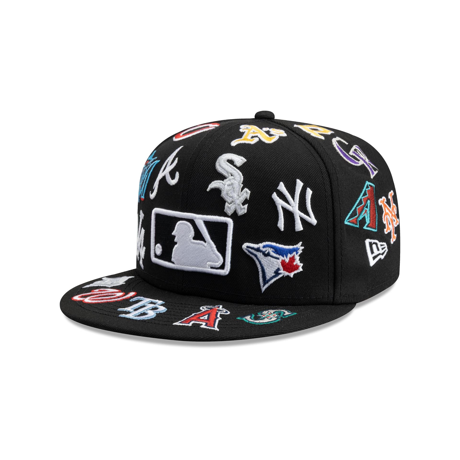 MLB Logo Scramble 59FIFTY Fitted Hat