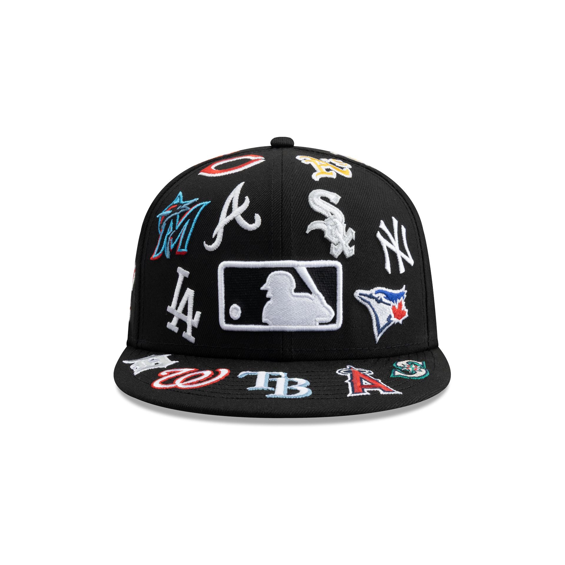 MLB Logo Scramble 59FIFTY Fitted Hat