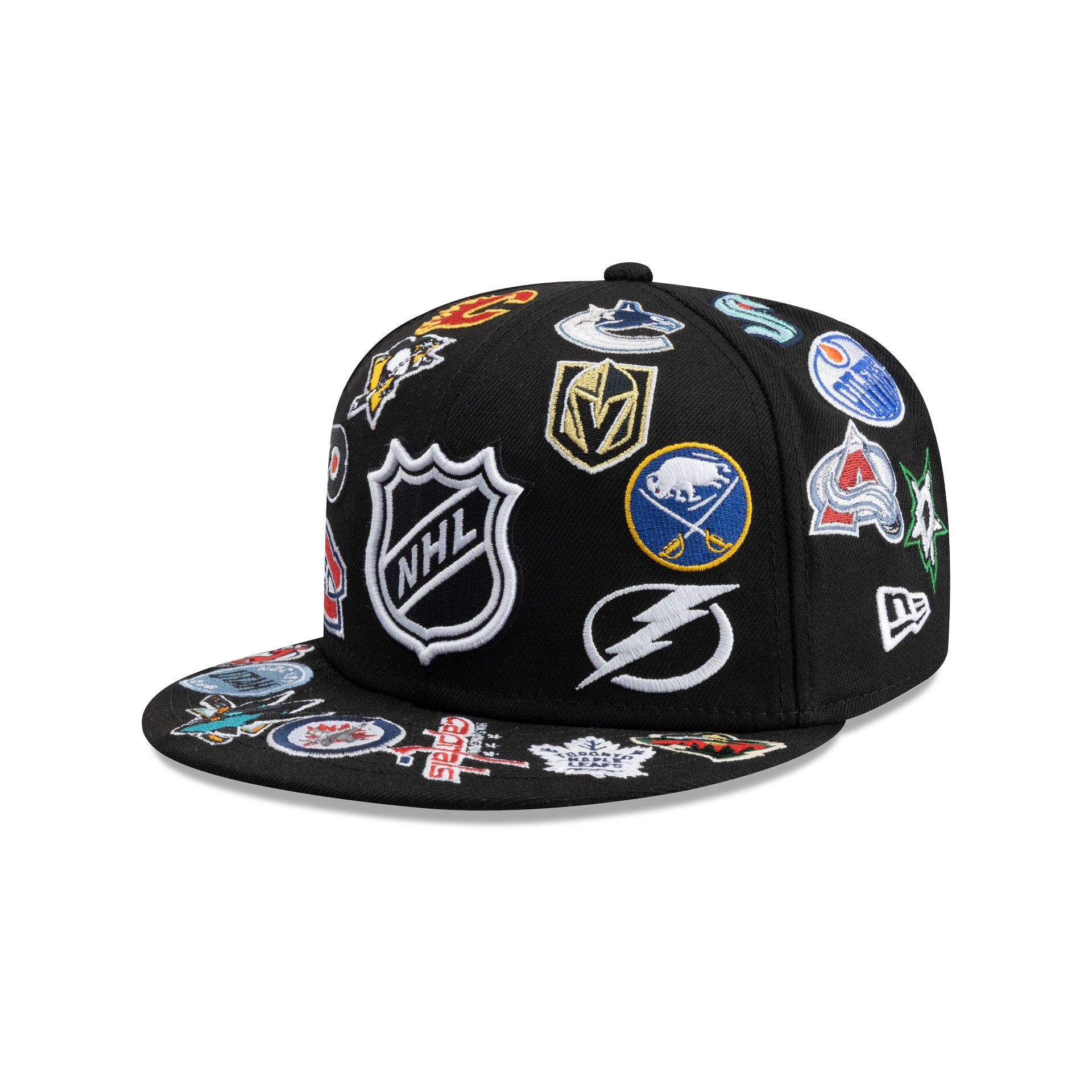 NHL Logo Scramble 59FIFTY Fitted Hat