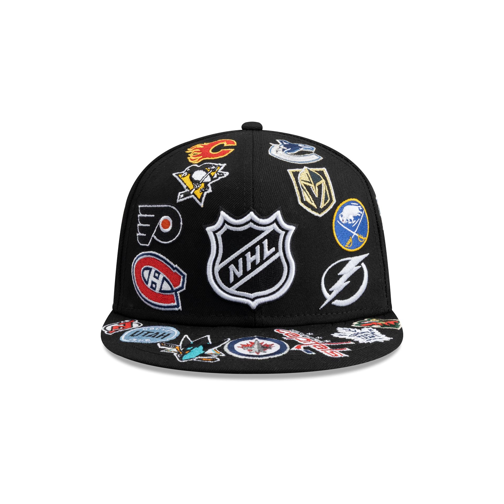 NHL Logo Scramble 59FIFTY Fitted Hat