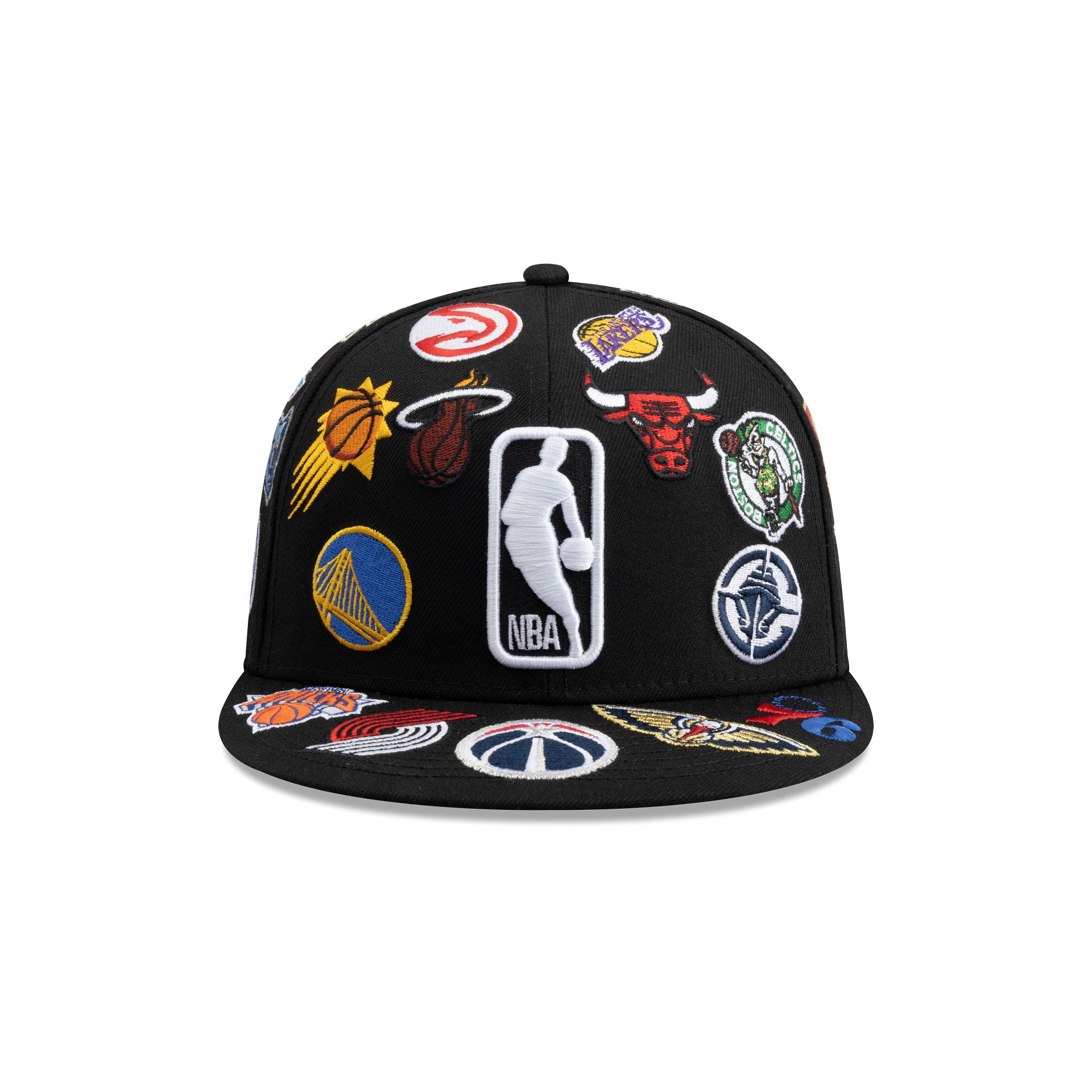 NBA Logo Scramble 59FIFTY Fitted Hat