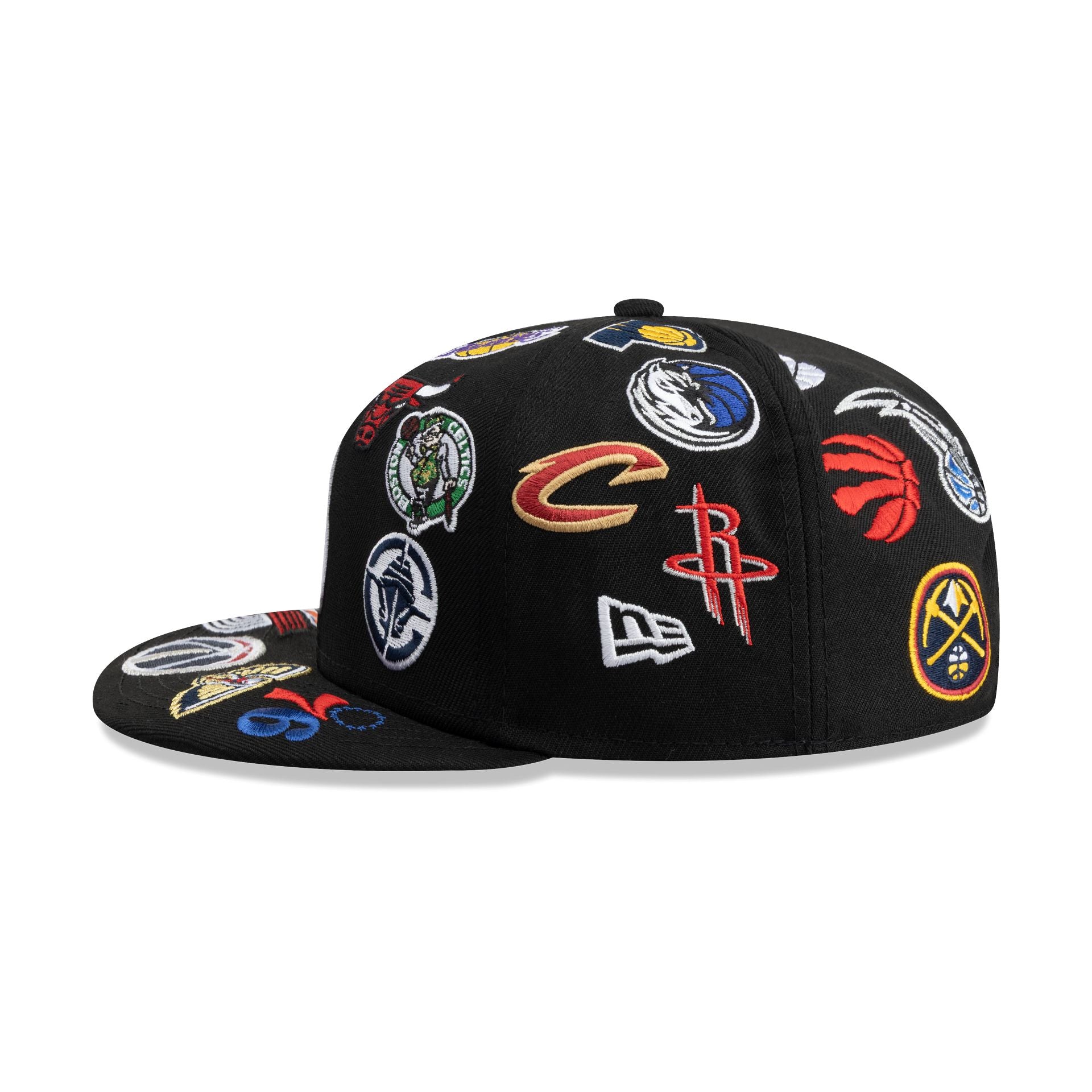 NBA Logo Scramble 59FIFTY Fitted Hat