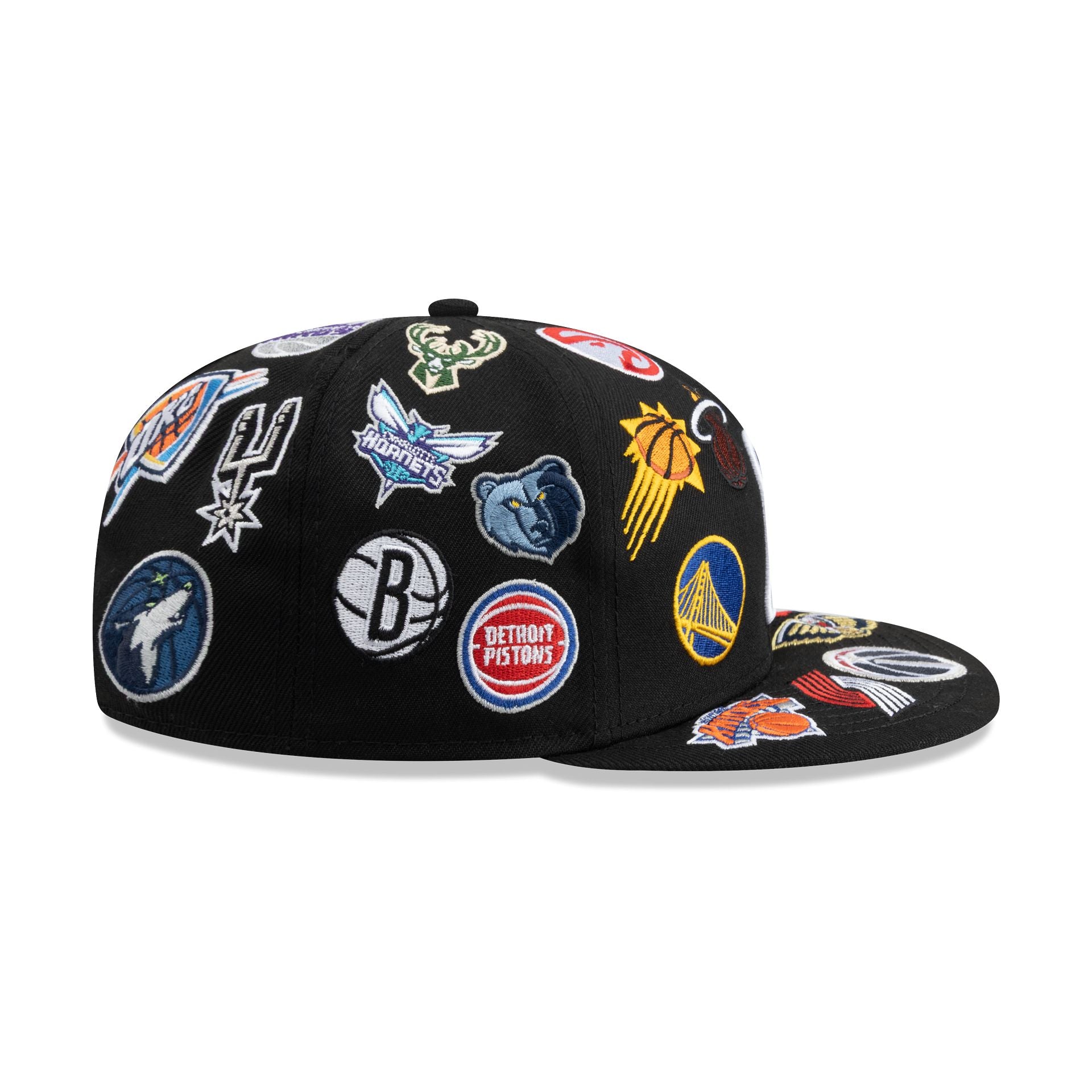 NBA Logo Scramble 59FIFTY Fitted Hat