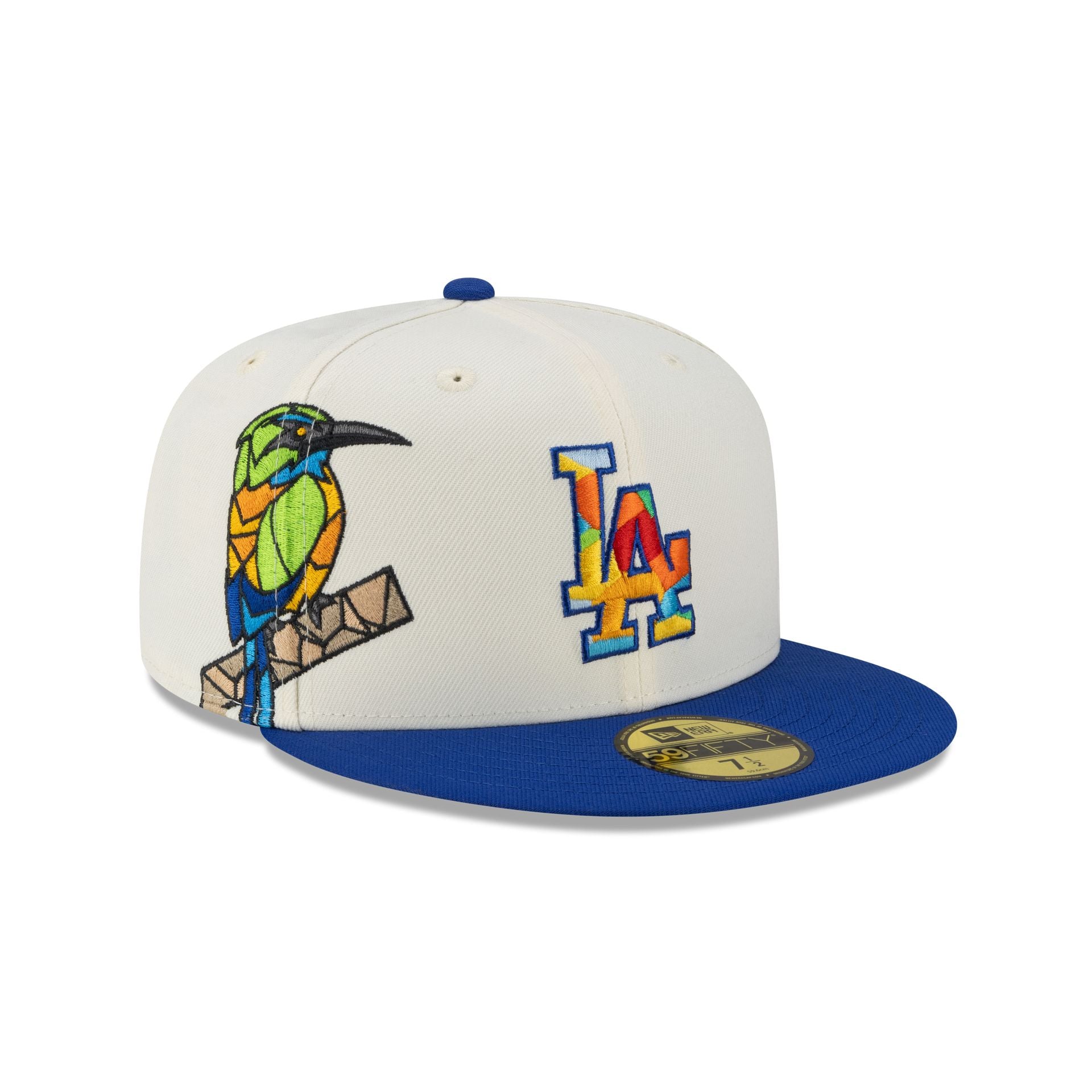 Los Angeles Dodgers El Salvador City Elements 59FIFTY Fitted Hat - Nextgenmallstore
