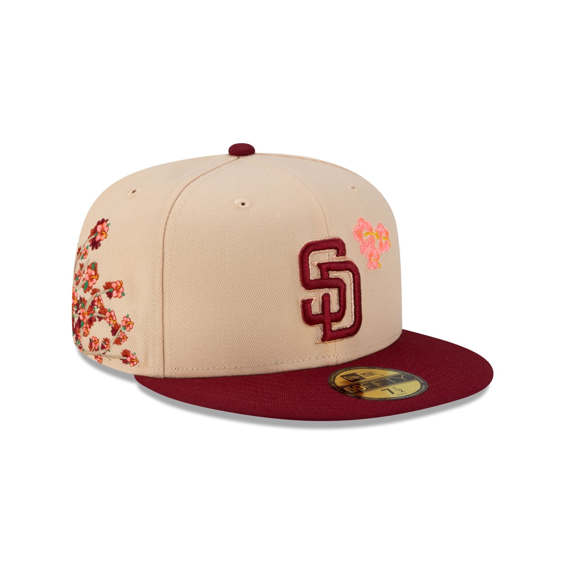 San Diego Padres Puerto Rico City Elements 59FIFTY Fitted Hat - Nextgenmallstore