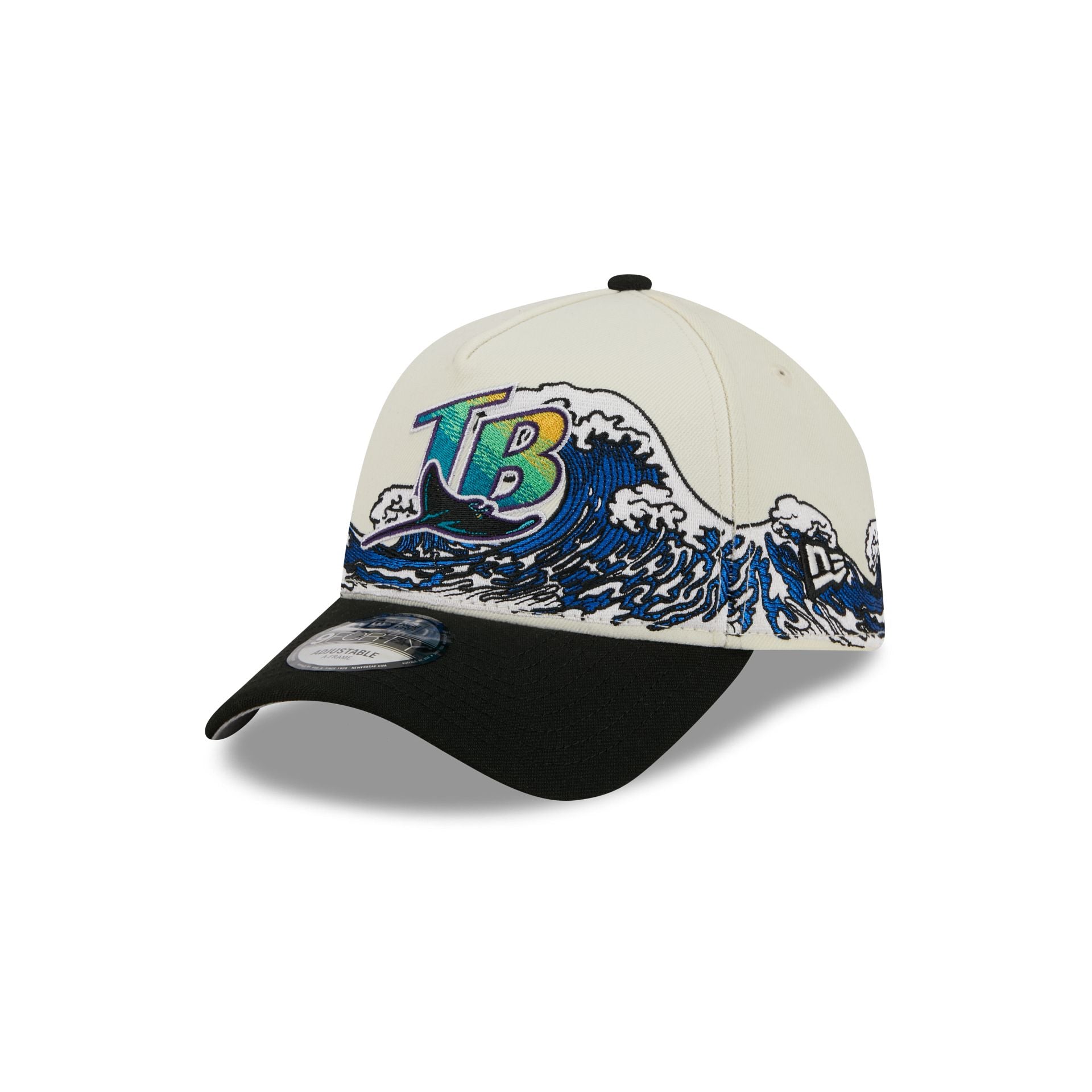 Tampa Bay Rays Tidal Flow 9FORTY A-Frame Snapback Hat - Nextgenmallstore