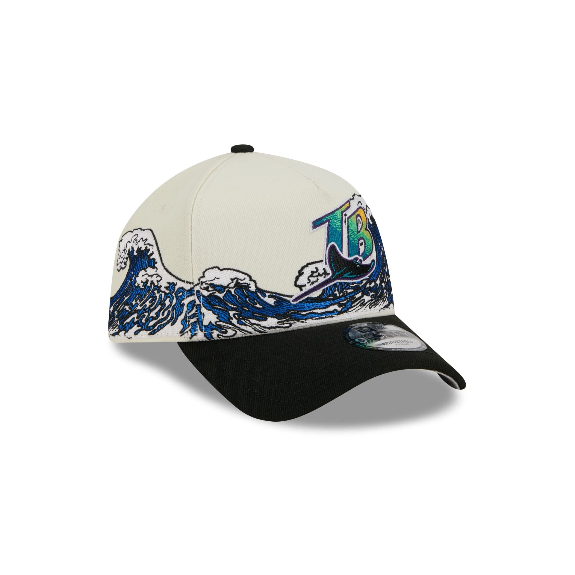Tampa Bay Rays Tidal Flow 9FORTY A-Frame Snapback Hat