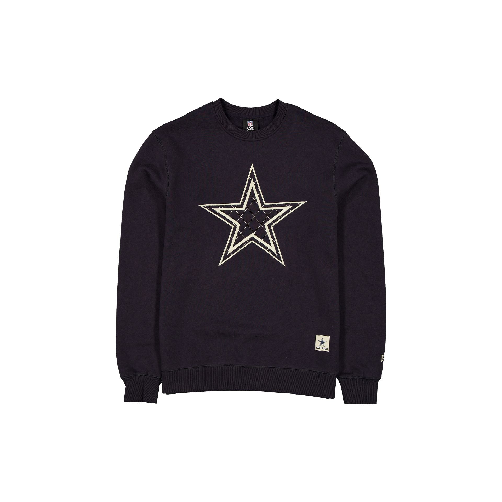 Dallas Cowboys Quilted Crewneck - Nextgenmallstore