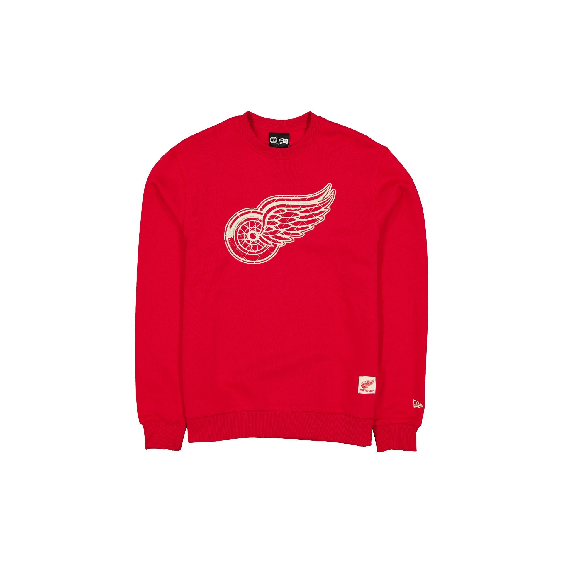 Detroit Red Wings Quilted Crewneck - Nextgenmallstore