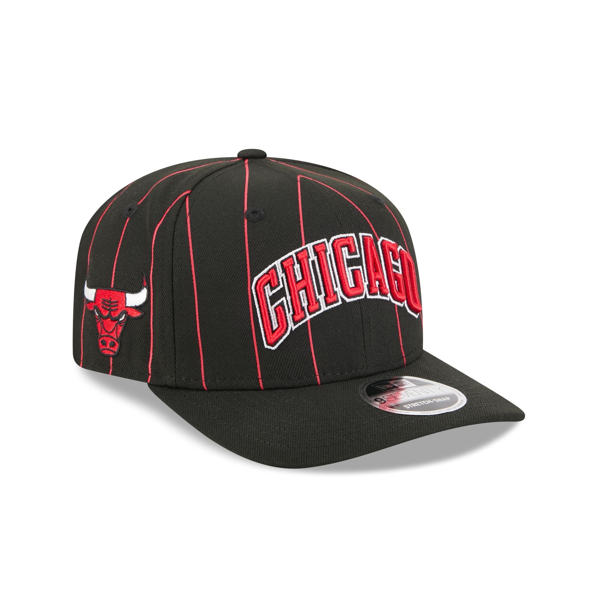 Chicago Bulls 2025 Statement Edition 9SEVENTY Stretch-Snap Hat - Nextgenmallstore