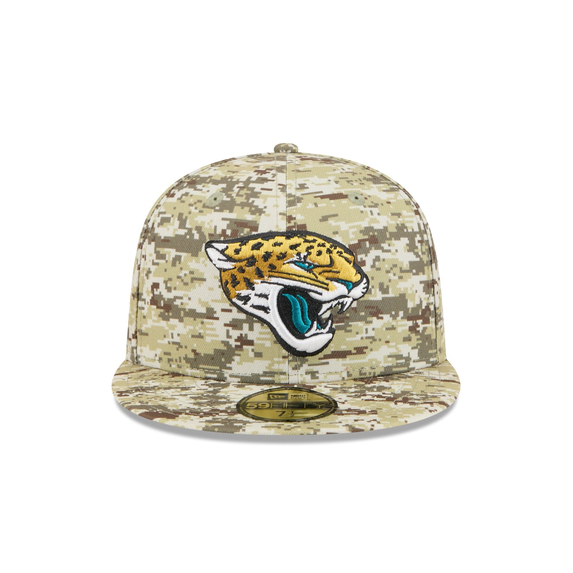 Jacksonville Jaguars 2025 Salute to Service Fan Gear 59FIFTY Fitted Hat