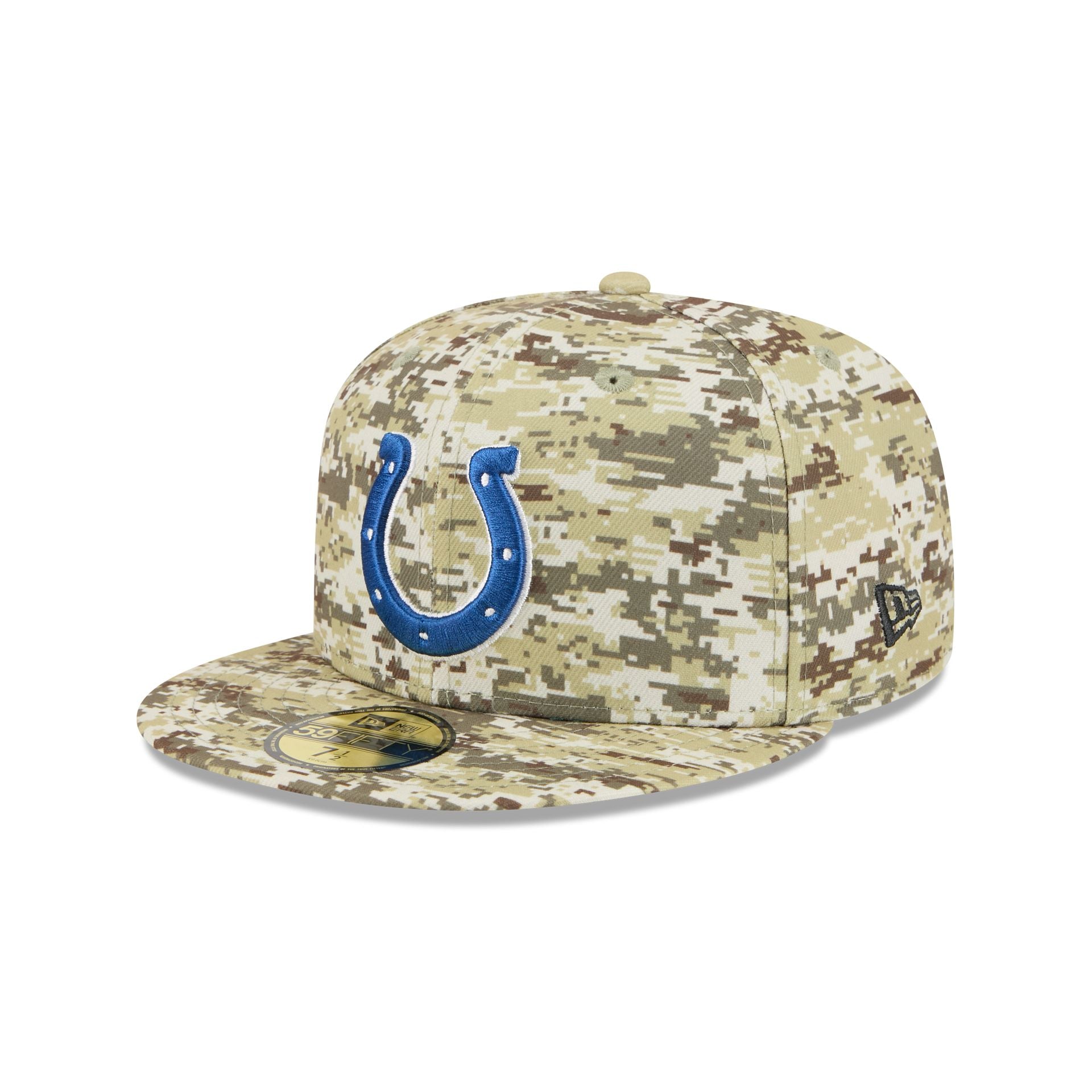 Indianapolis Colts 2025 Salute to Service Fan Gear 59FIFTY Fitted Hat