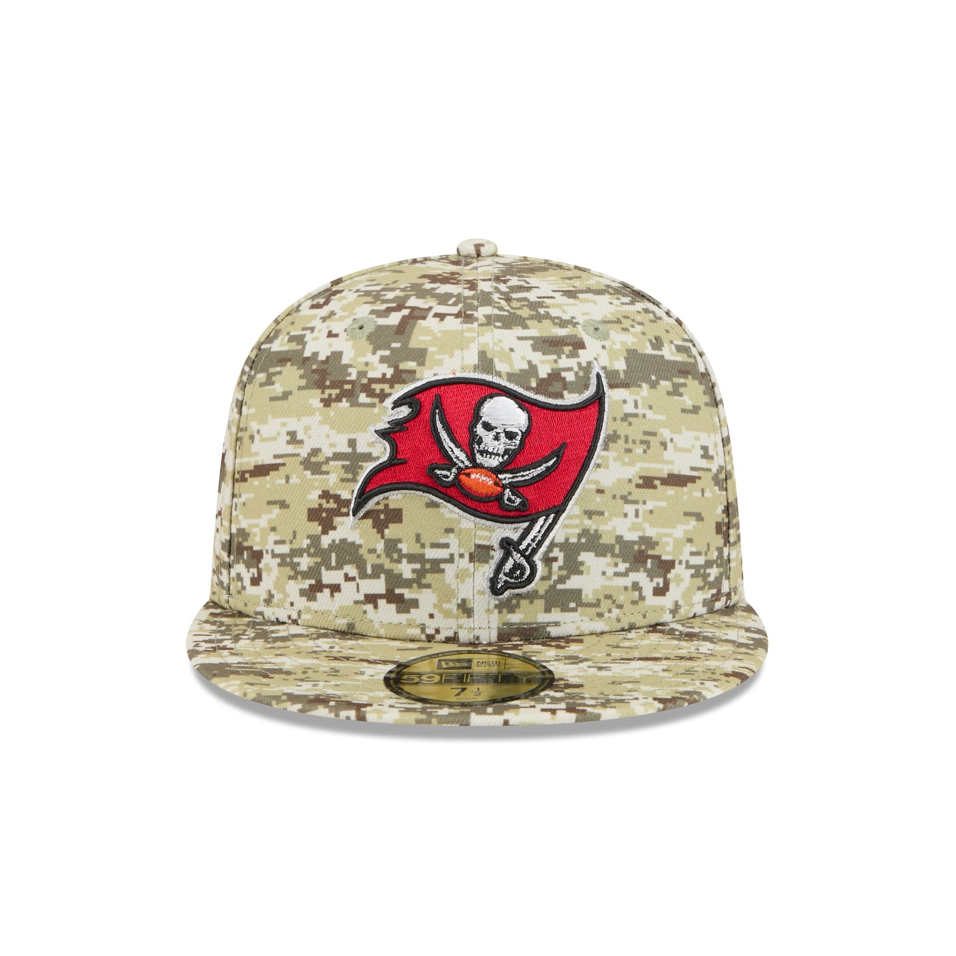 Tampa Bay Buccaneers 2025 Salute to Service Fan Gear 59FIFTY Fitted Hat